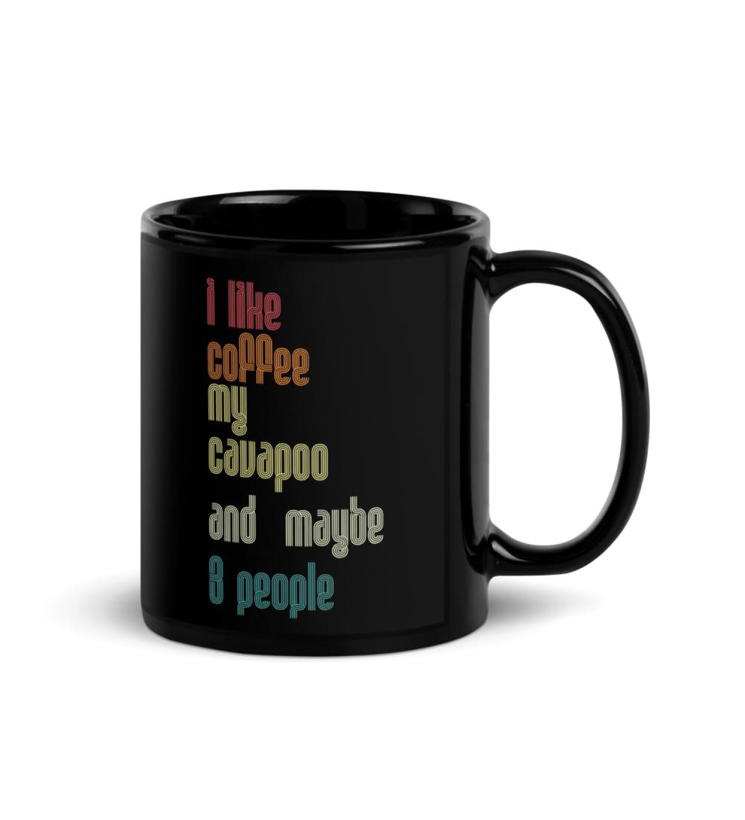 Teegarb Letter Blanket I Like Coffee Cappavoo Coffee Graphic Humorous Caffeinated Baristas Men 11 Ounce Black - Buy Online on GoSupps.com