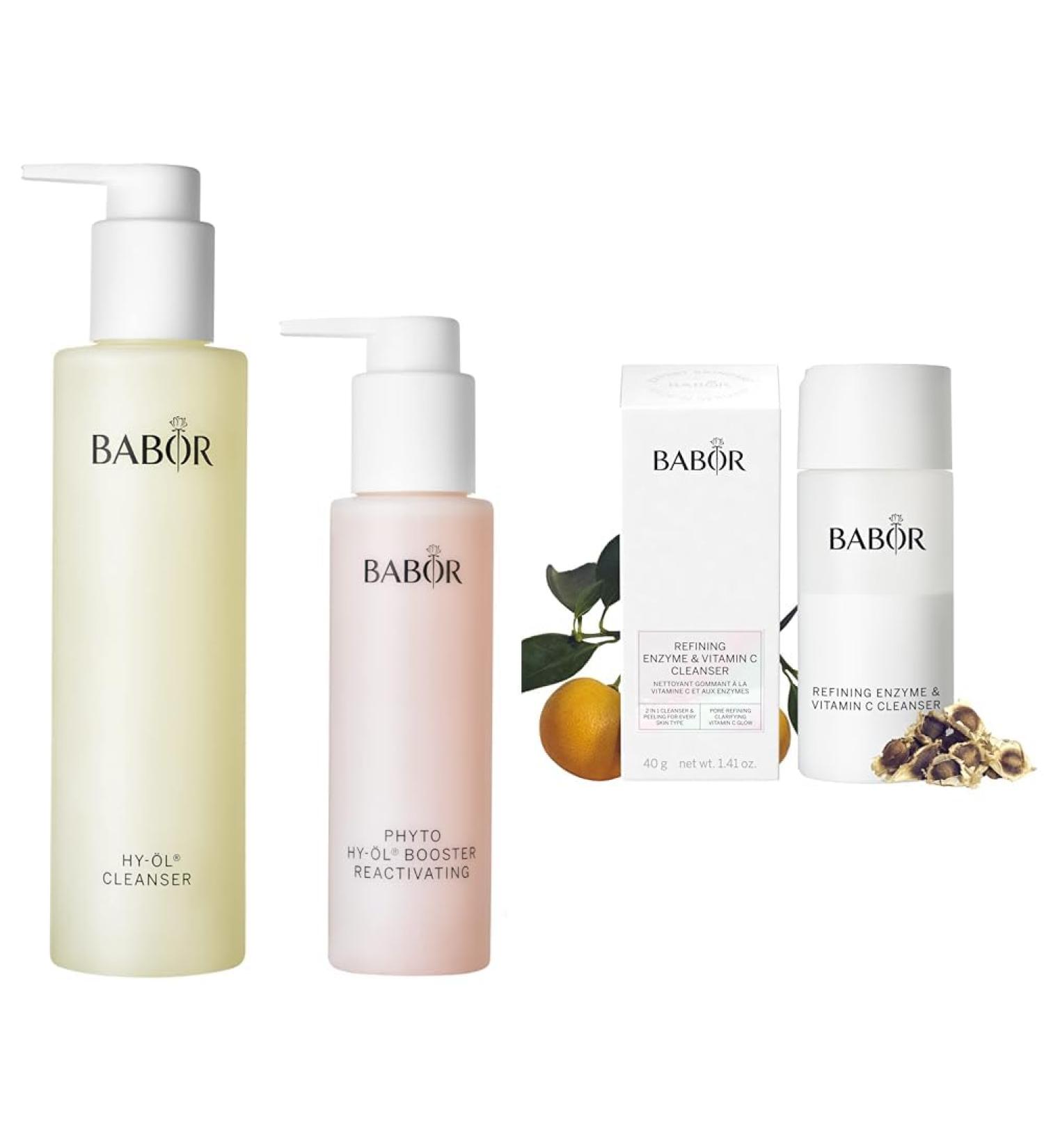 Babor Cleansing Hy-Oil & Phytoactive Reactivating Set - Regenerating Oil & Herbal Extract Duo | 2023 Market Launch | International Shipping - Buy Online on GoSupps.com