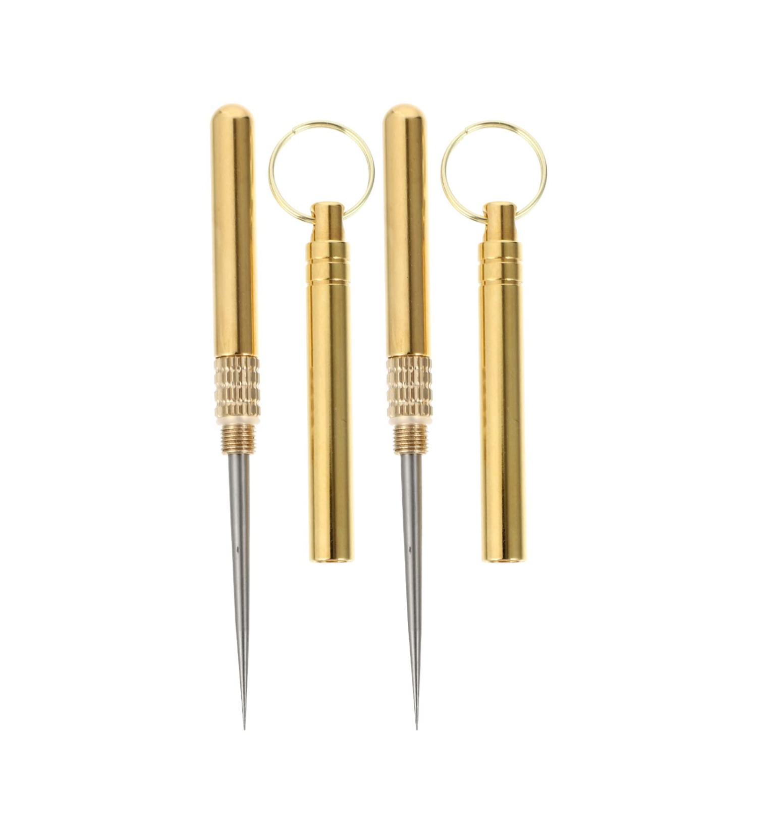 2pcs Multi-functional Picnic Tools Set with Steel Keychain Holder - Perfect for Camping, Travel, and Outdoor Activities - Buy Online on GoSupps.com