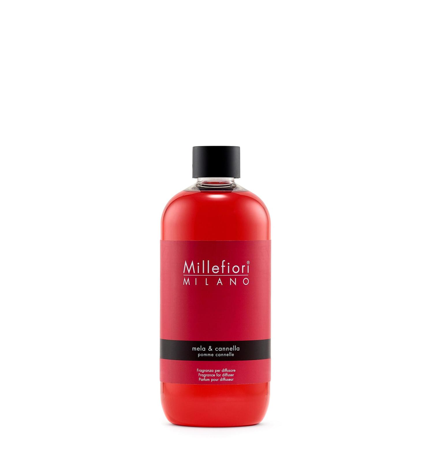 Millefiori Natural Fragrance Diffuser Refill - Mela & Cannella 500ml/16.9oz