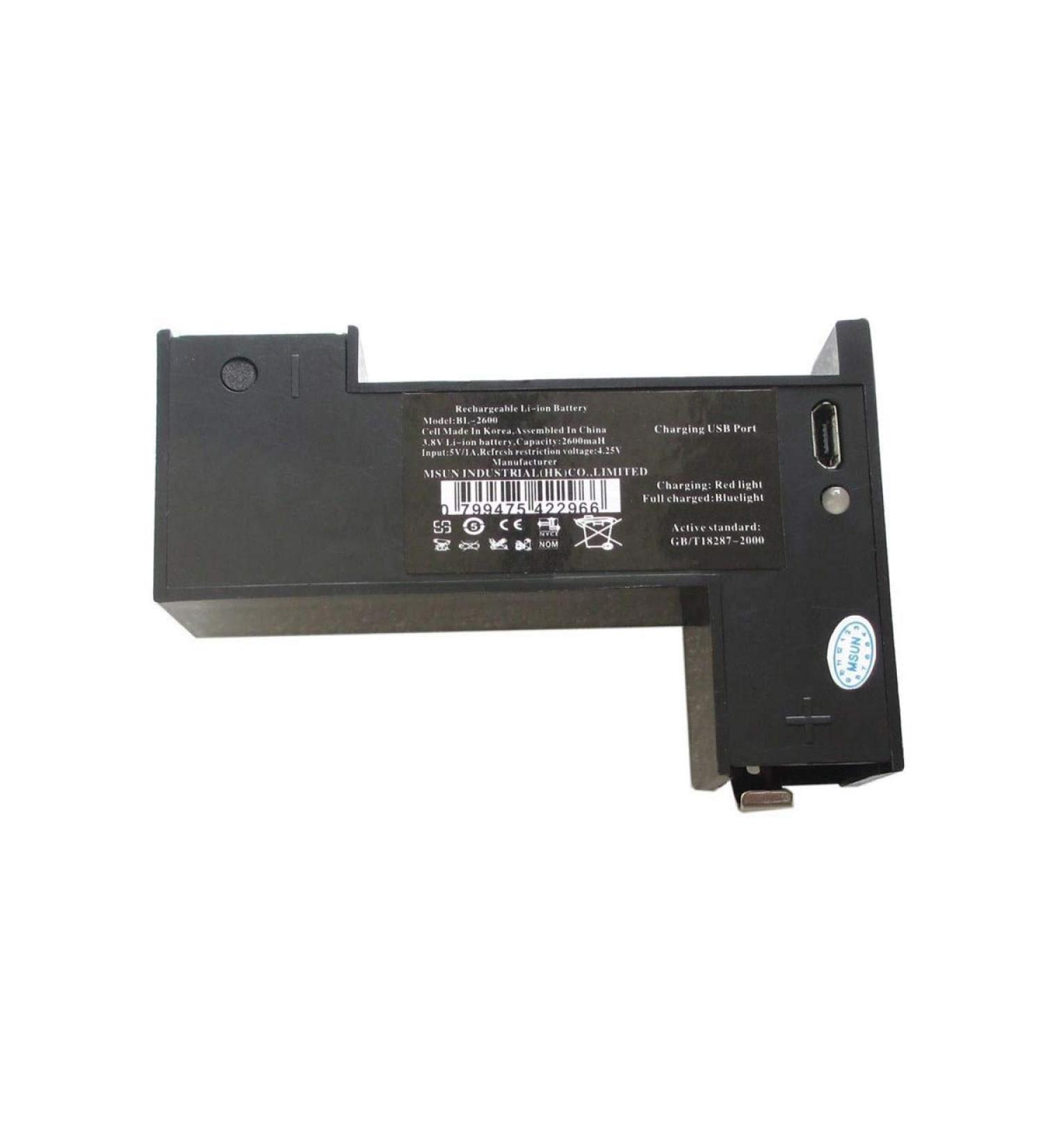 AOLIKES Interactive Cat Toys - 3.7V 2600mAh Rechargeable Li-ion Battery BL-2600 Eco-Friendly Replacement for 3 C Dry Cell Batteries - Buy Online on GoSupps.com