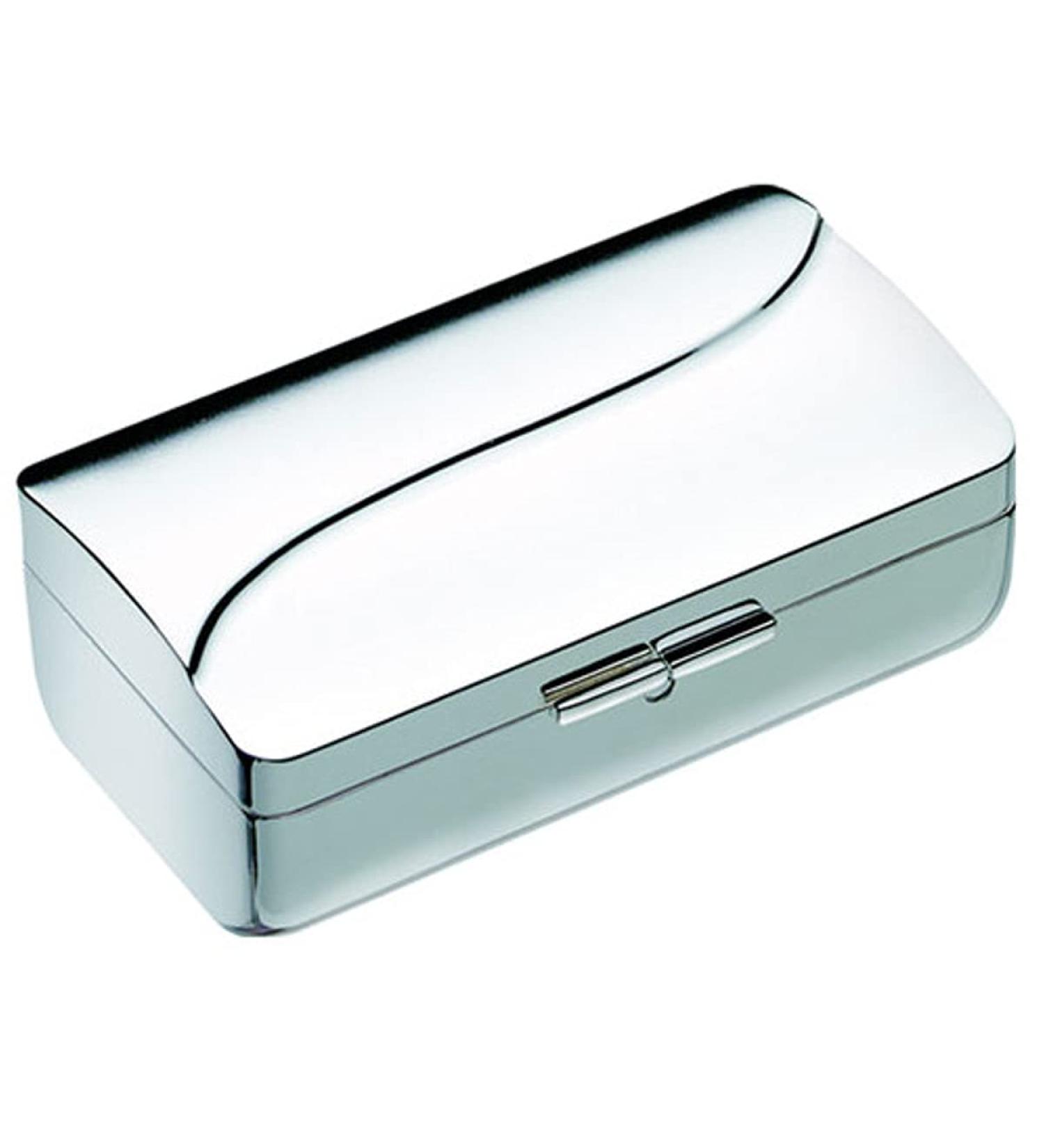 Premium Silver Plated Lipstick Box - Exclusive Silver Jug Lipstick Holder 9x5x3 cm | Ready for Gifting - Buy Online on GoSupps.com