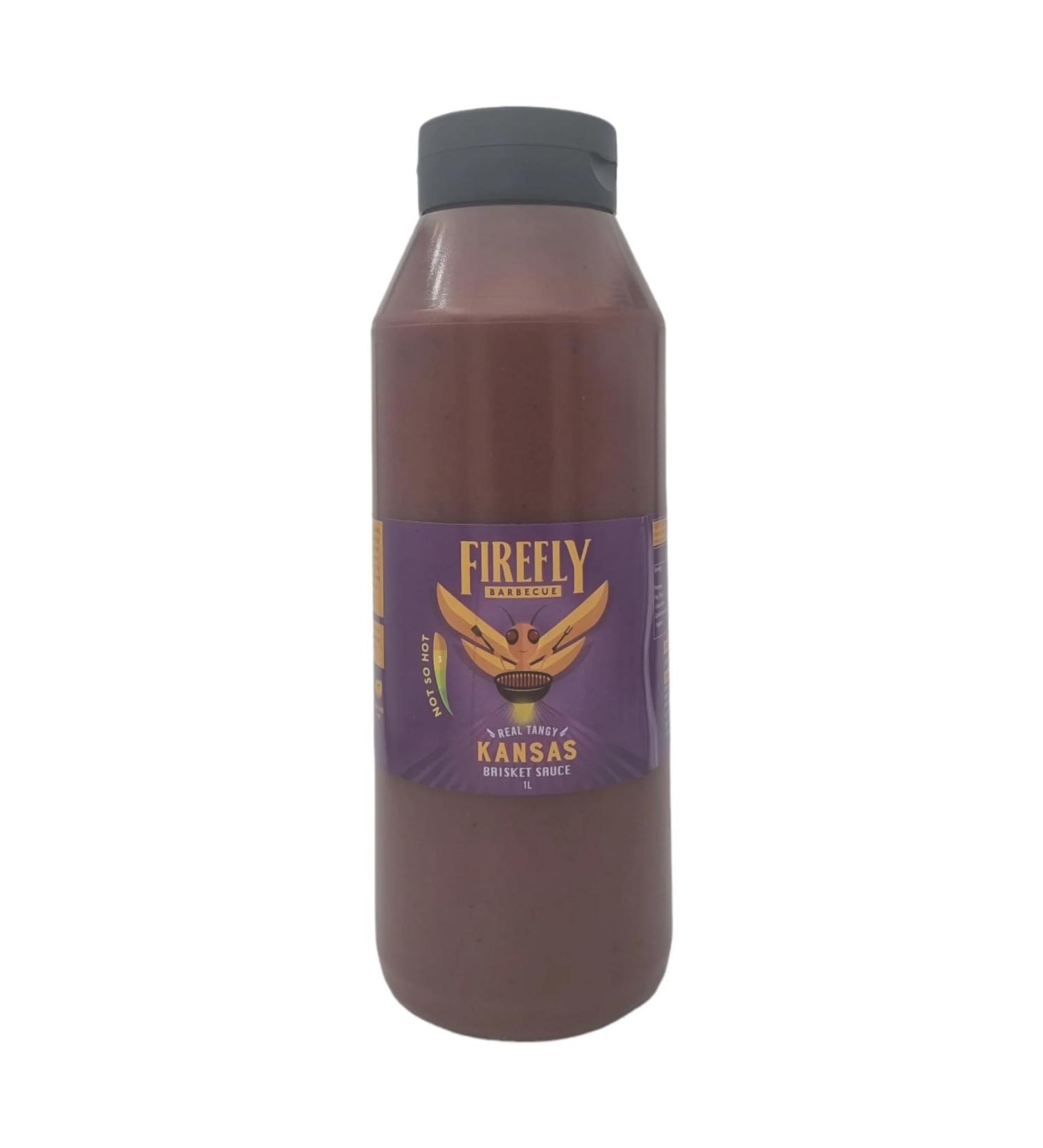 Firefly BBQ Kansas Brisket BBQ Sauce - Authentic Kansas City Flavour for Your BBQ - Buy Online on GoSupps.com