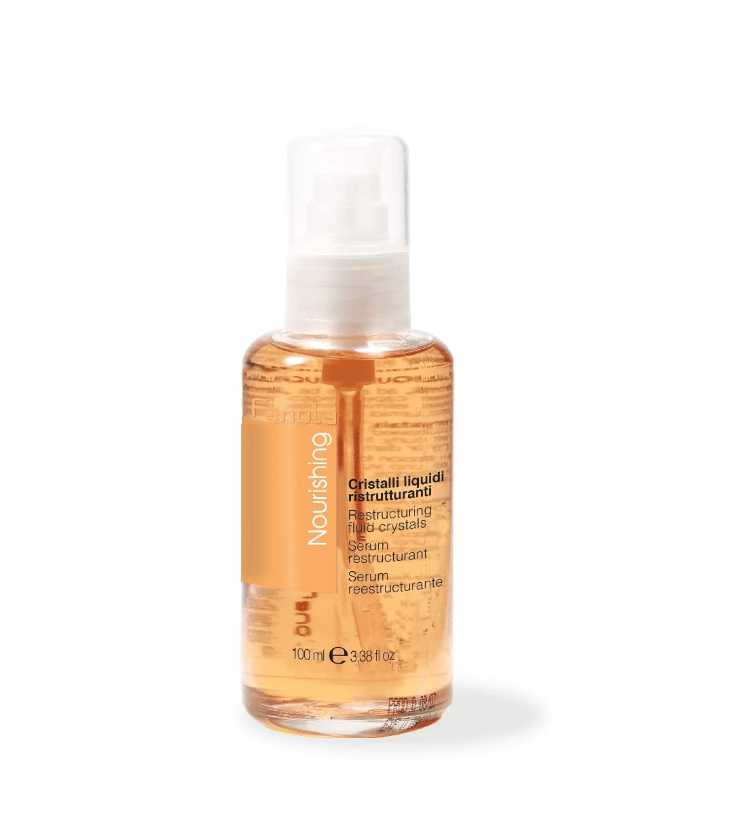 Fanola Nutri Care Restructuring Liquid Crystals - 100ml - Pack of 3