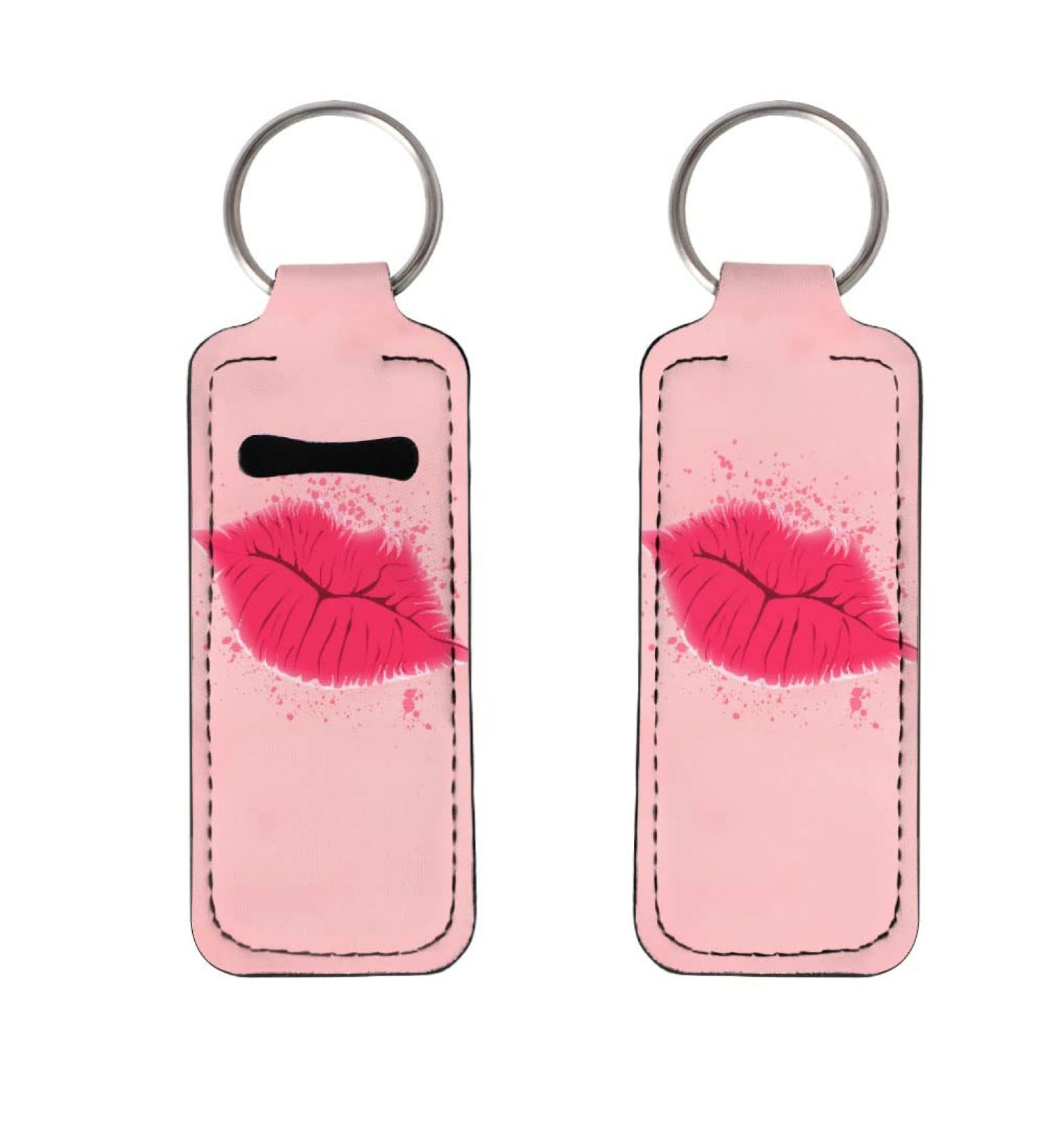 Dajingkj 2-Pack Polyester Lipstick Cases with Metal Ring for Lip Balm Lipsticks S - Buy Online on GoSupps.com