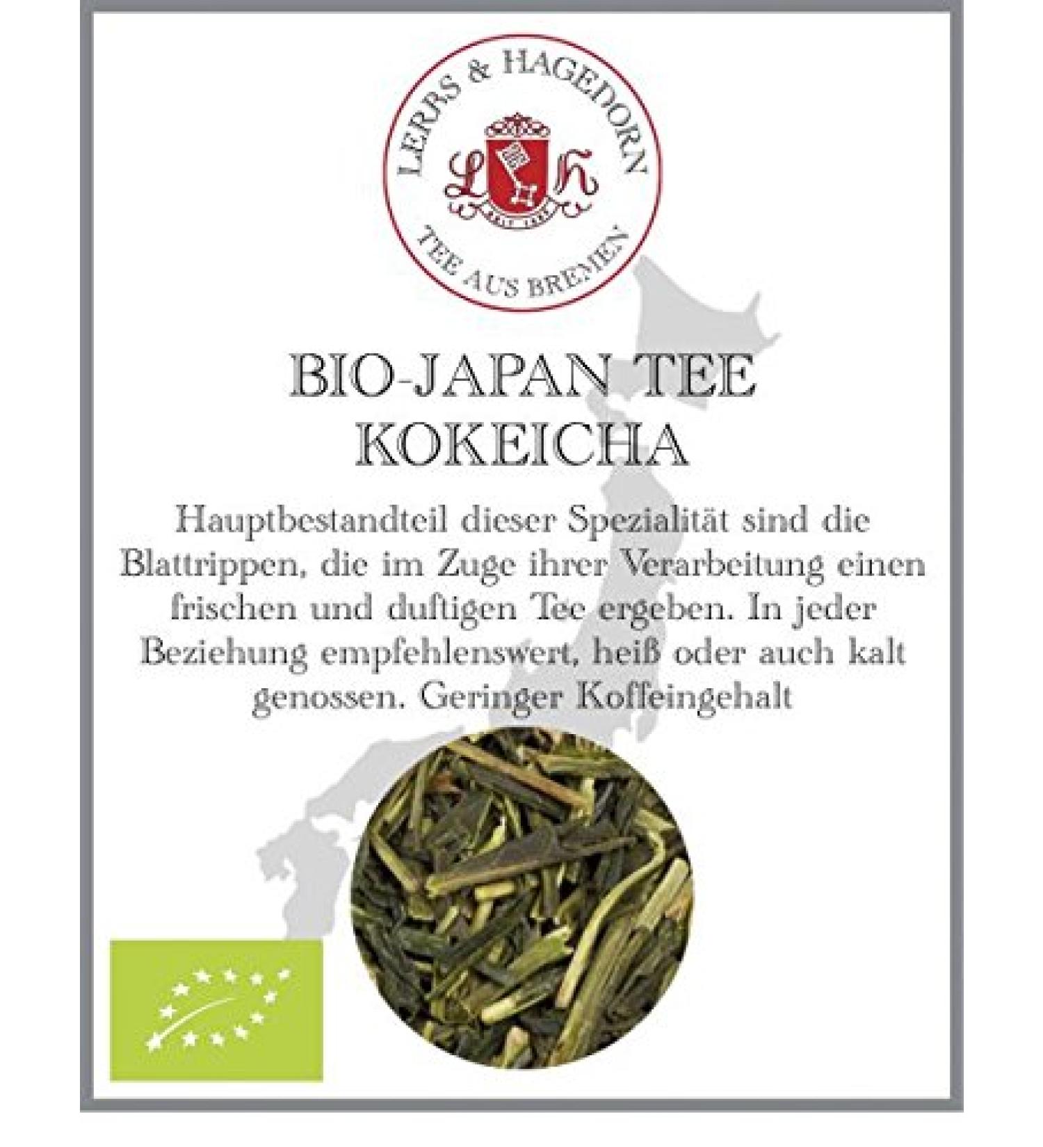  Lerbs & Hagedorn KUKICHA Japan Organic Tea 1 kg - Buy Online on GoSupps.com