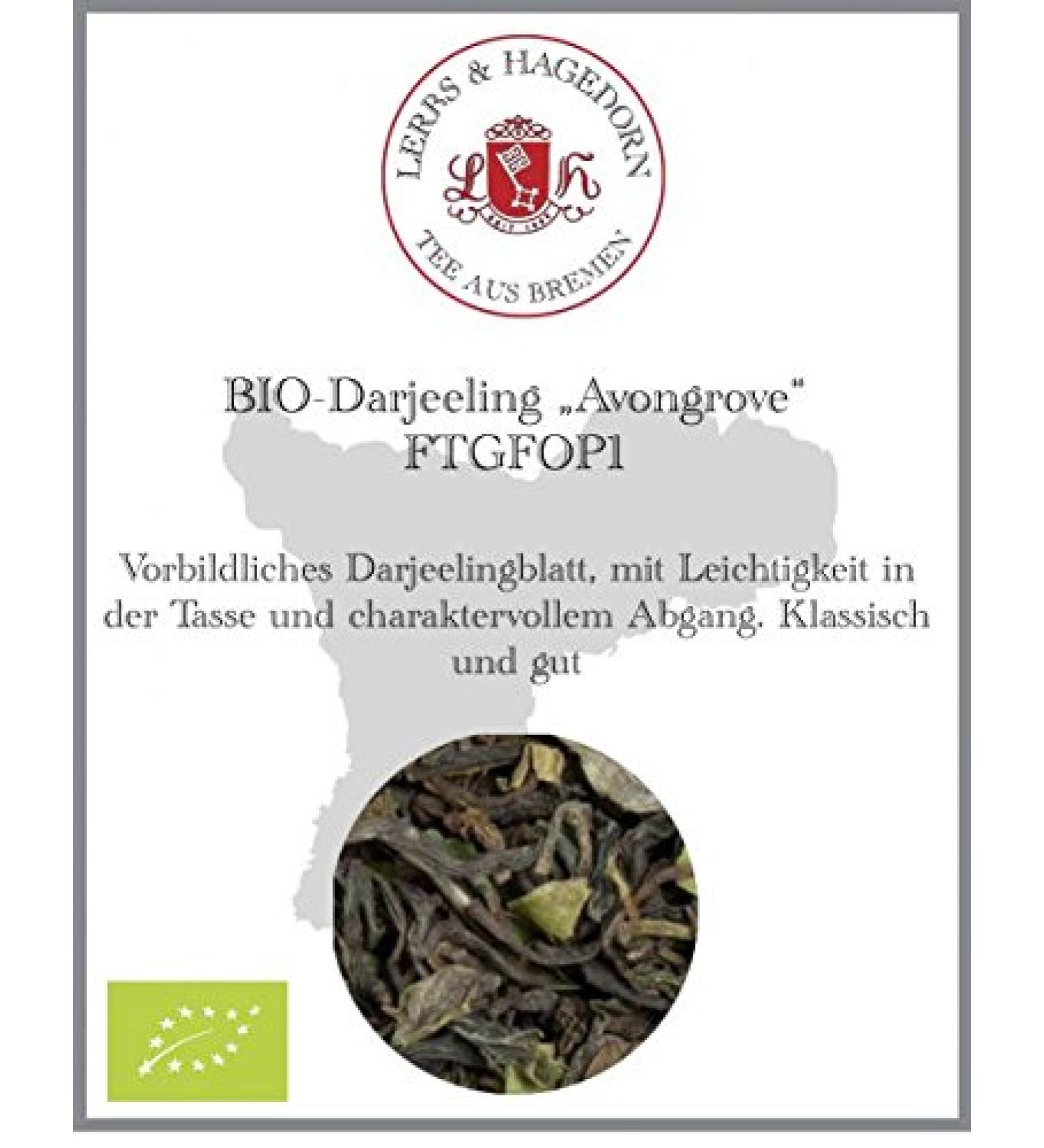  Lerbs & Hagedorn Darjeeling FTGFOP1 Avongrove 1 kg - Buy Online on GoSupps.com