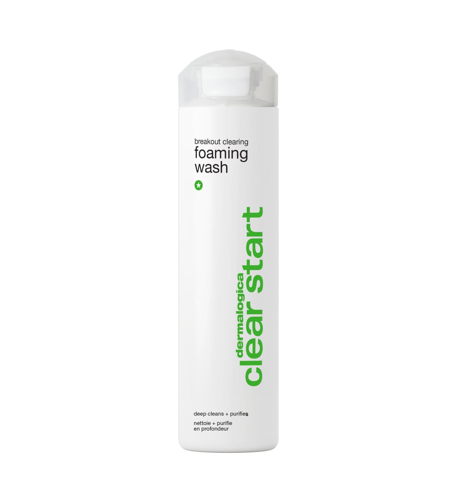 Dermalogica Clear Start Breakout Clearing Foaming Wash - Acne Face Wash with Salicylic Acid & Tea Tree Oil - Dive Into Pores to Clear Soothe & Energize 10 Fl Oz (Pack of 1) - Buy Online on GoSupps.com