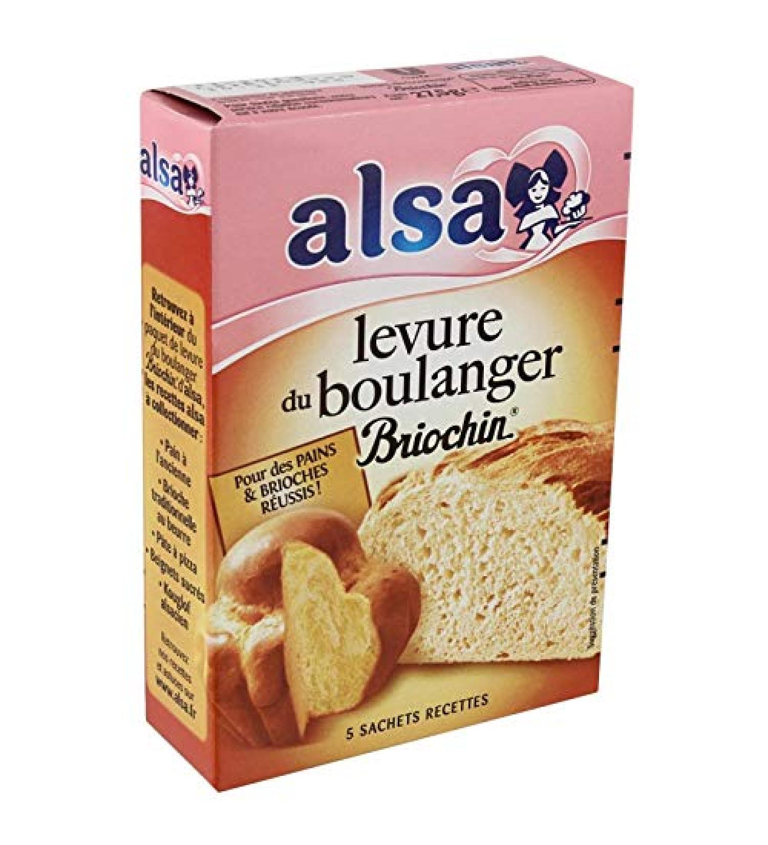 Alsa - Briochin Baker's Yeast 27G - Pack of 5 - Sold in Lot - Free Shipping in France - Buy Online on GoSupps.com