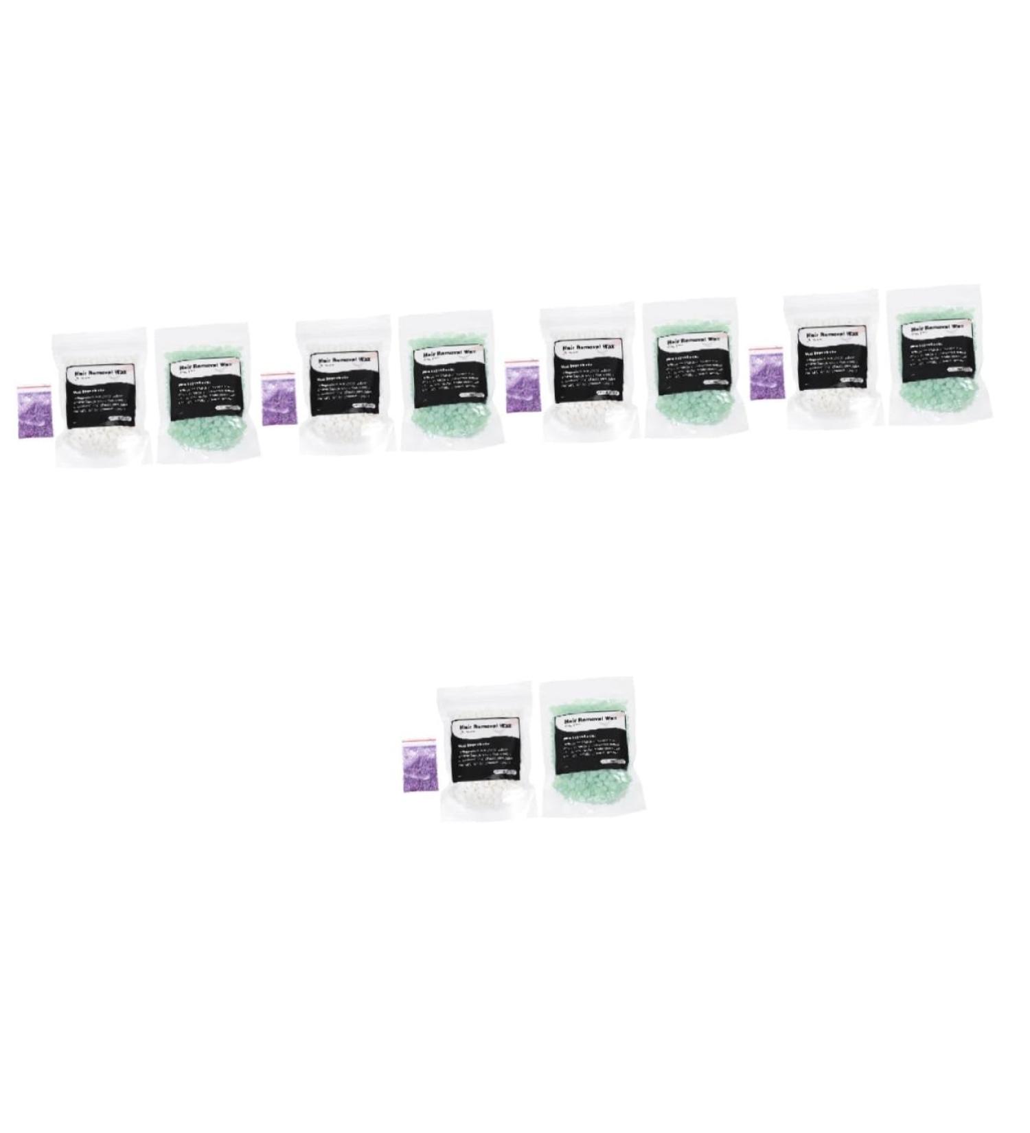 Minkissy 5 Sets Wax Bean Set for Hair Removal | Multifunctional Nose Hair & Depilatory Cream | Portable Household Wax Beans - Buy Online on GoSupps.com