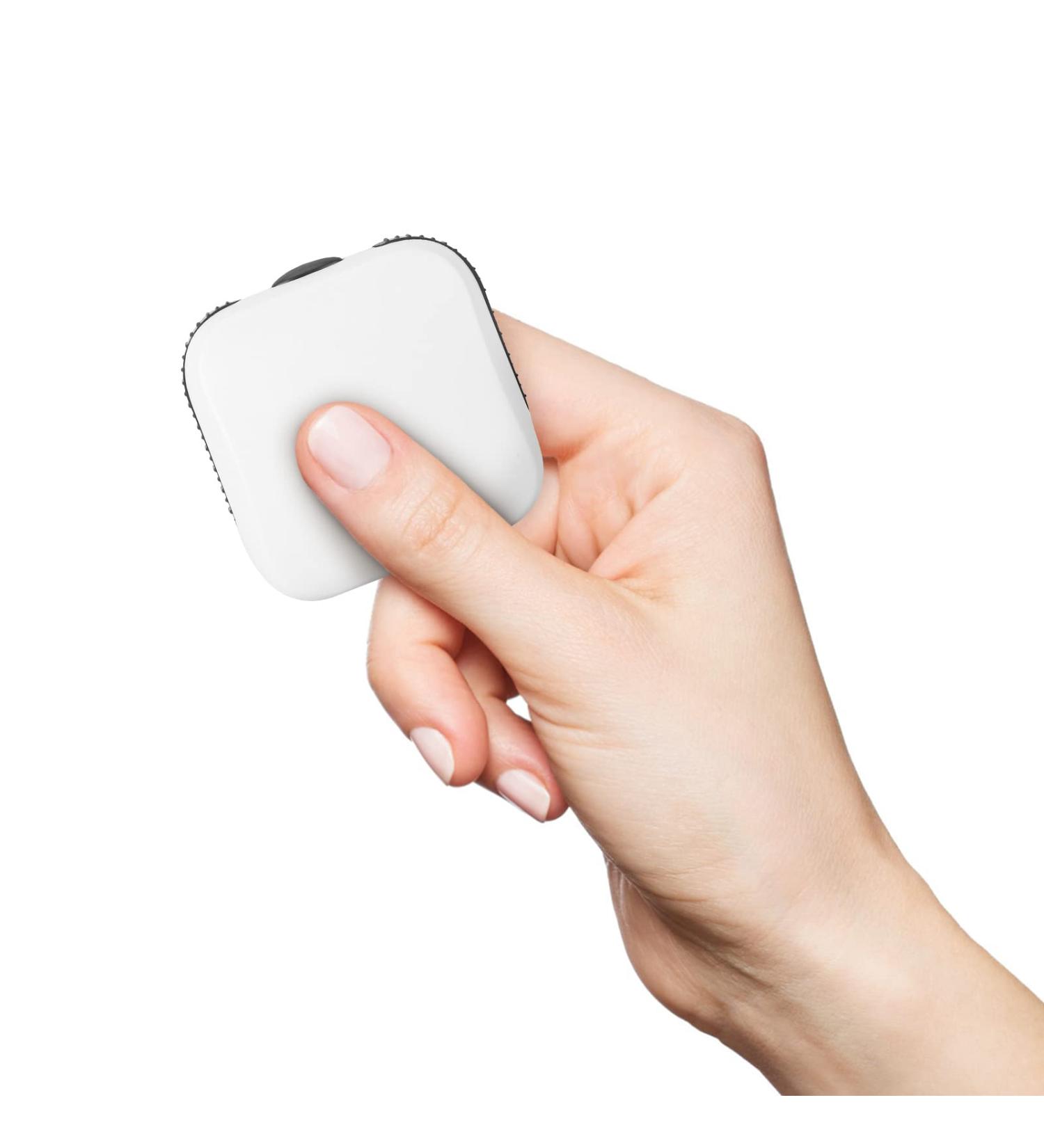 AYNEFY Hearing Aid Storage Box Portable Sound Amplifier Case Waterproof Hard Bag Hearing Aid Accessories for Outdoor Travling 6.5 x 6.5 x 2.5cm White - Buy Online on GoSupps.com