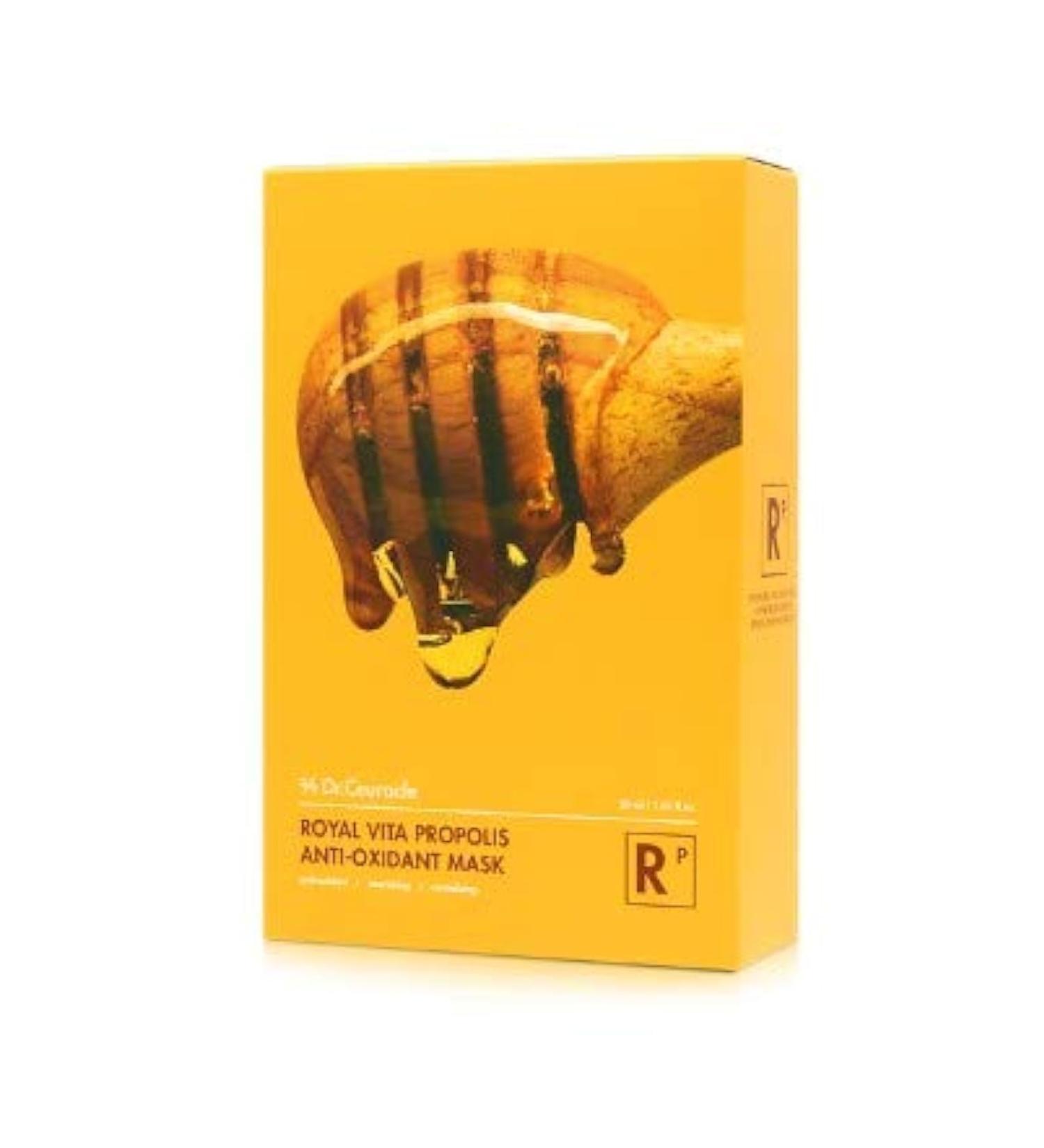 Dr.Ceuracle Royal Vita Propolis Mask (10 Masks) Royal Vita Propolis Anti-oxidant Mask (10 Mask) - Buy Online on GoSupps.com