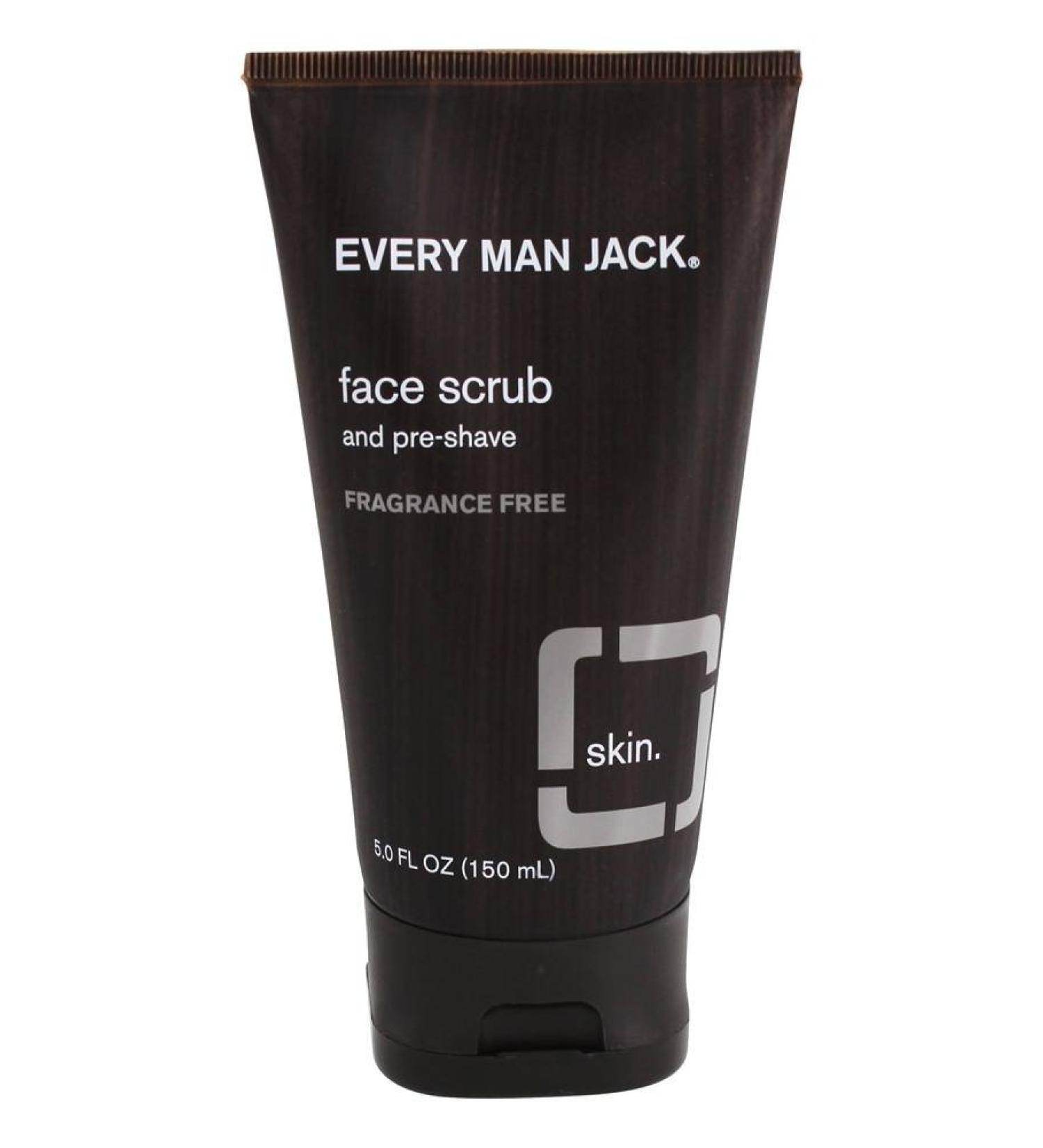 EVERY MAN JACK SCRUB FACE FRGNCE FREE 5 OZ - Buy Online on GoSupps.com