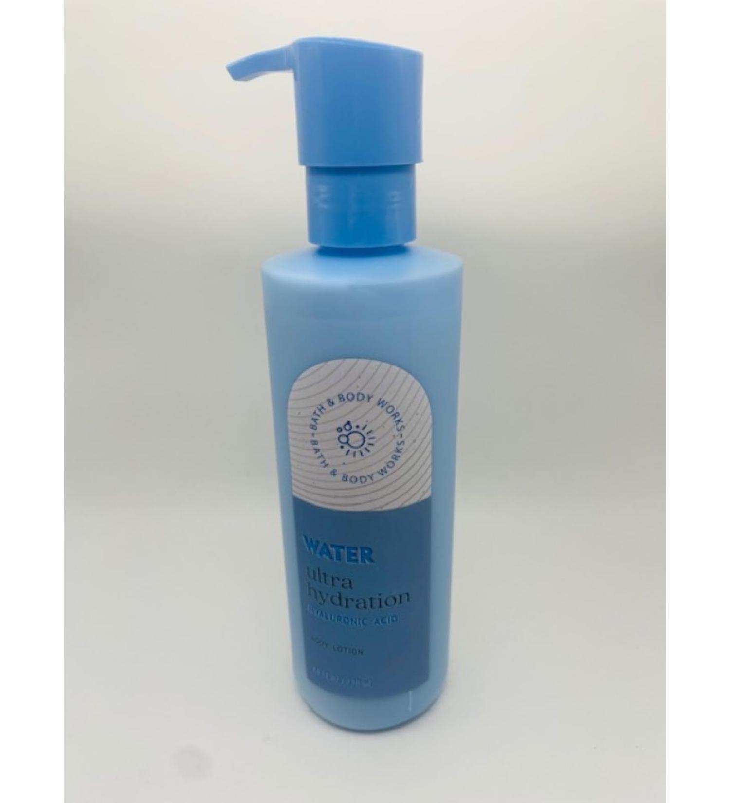 Water Ultra Hydration Hyaluronic Acid Body Lotion 7.8 Ounce Full Size Pump Bottle