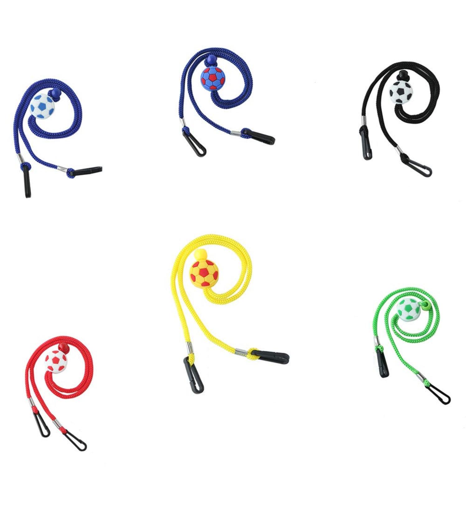 HUIZorbit Adjustable Cartoon Football Mask Lanyard 6PCS Lovely Kids Mask Strap Extender (6PCS-1) - Buy Online on GoSupps.com