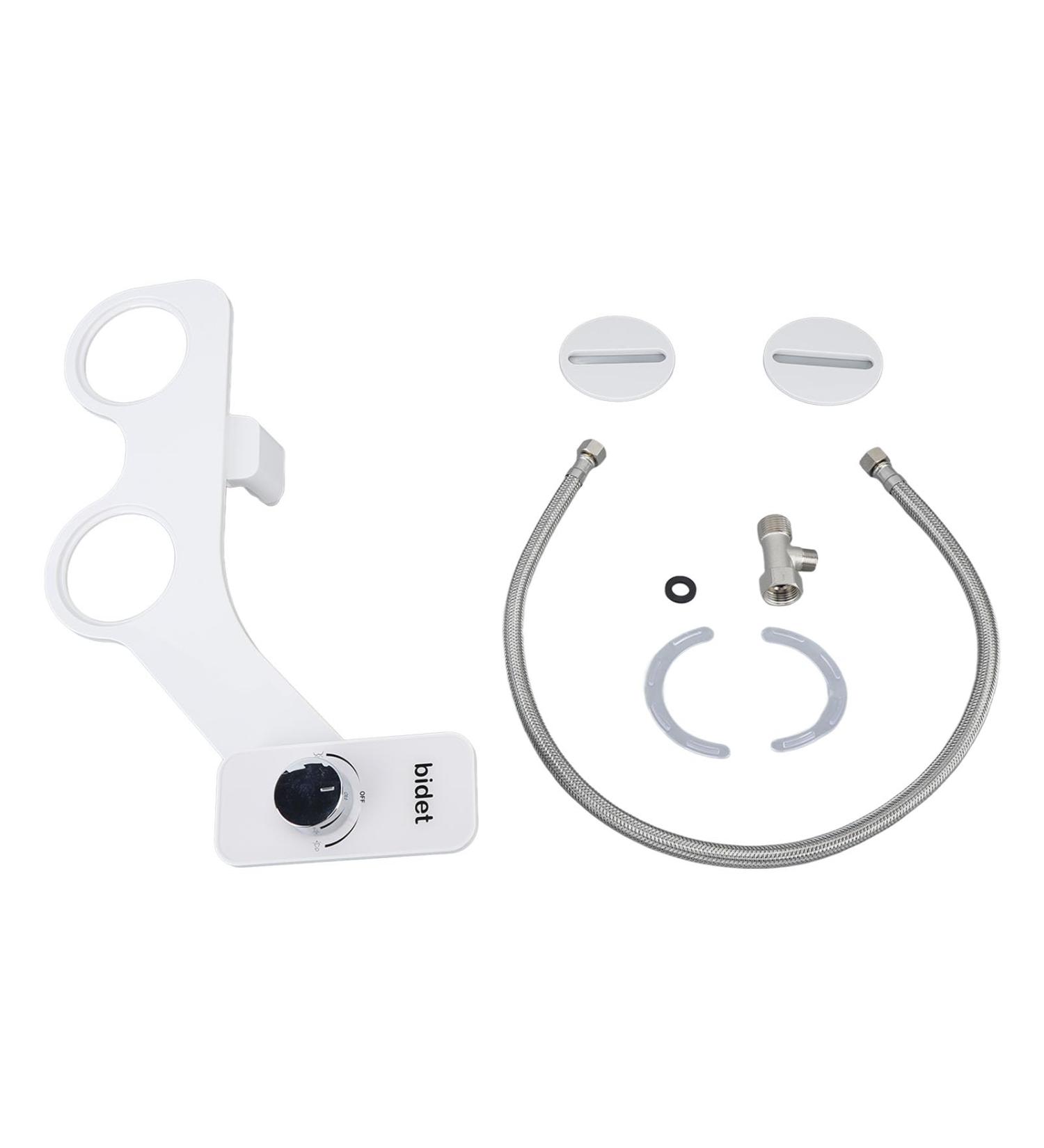 Self-Cleaning Bidet Attachment for Toilet | Adjustable Water Pressure | G1/2 Water Bidet Seat - Buy Online on GoSupps.com