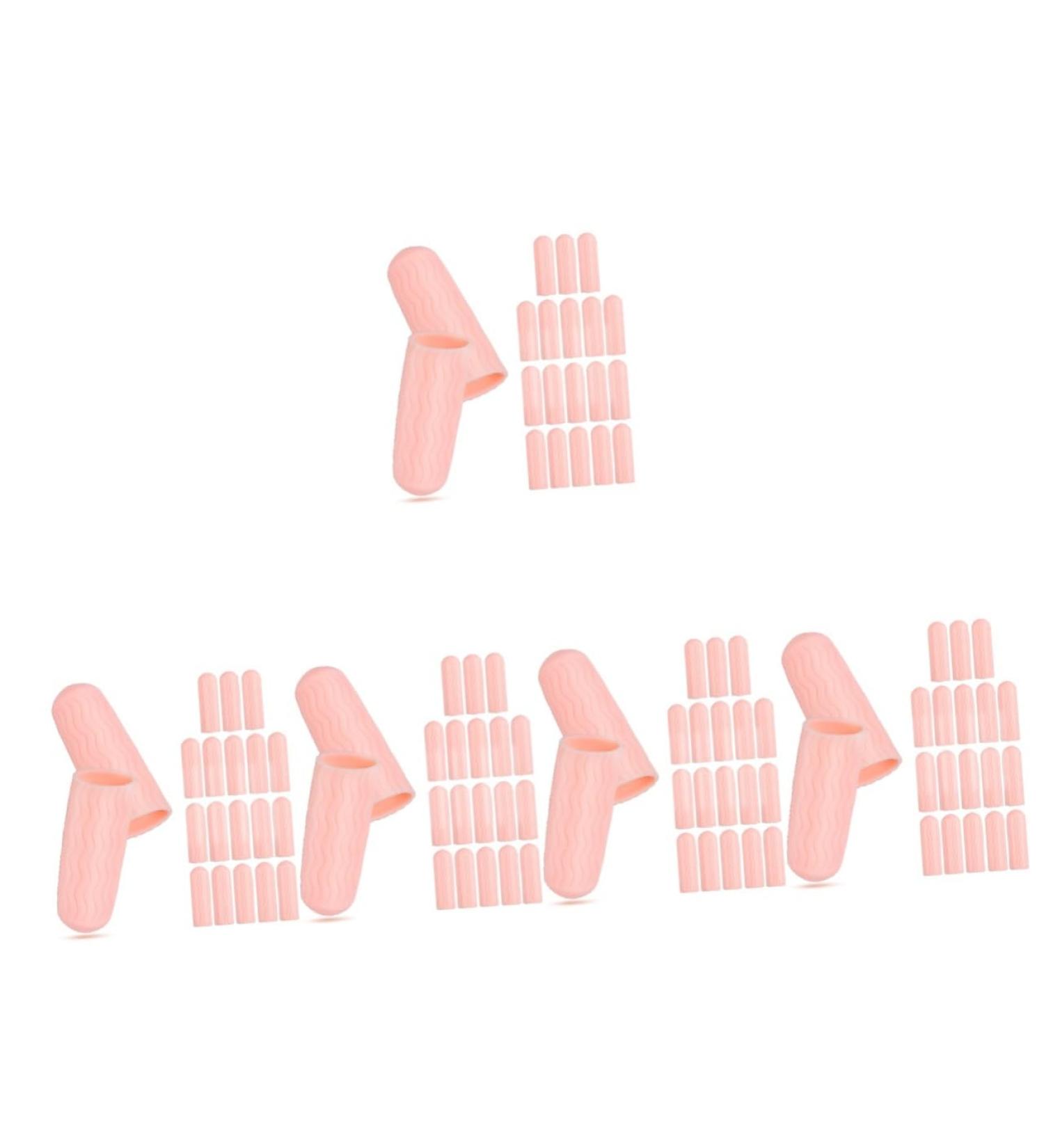 Gatuida 50 Pairs Silicone Finger Protection Gel Mittens for Men - Protective Gloves & Finger Support Covers - Buy Online on GoSupps.com