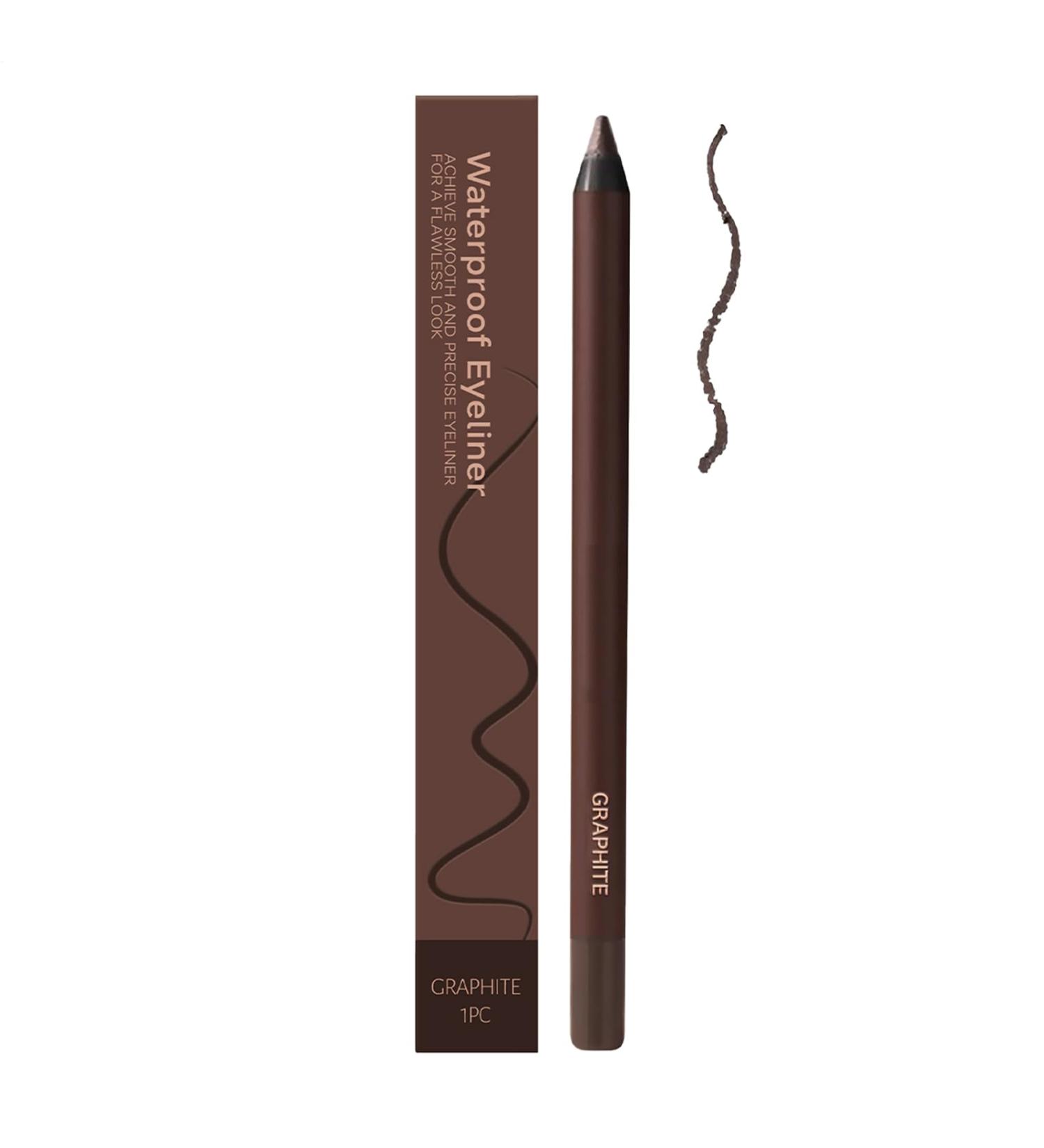  TocaFeank Eyeliner Pencils - 2 in 1 Long-Lasting Sharpener Eyeliner Pen Smooth and Waterproof Beauty Makeup with Eyebrow Pen for Travel Swimming and Parties - Buy Online on GoSupps.com