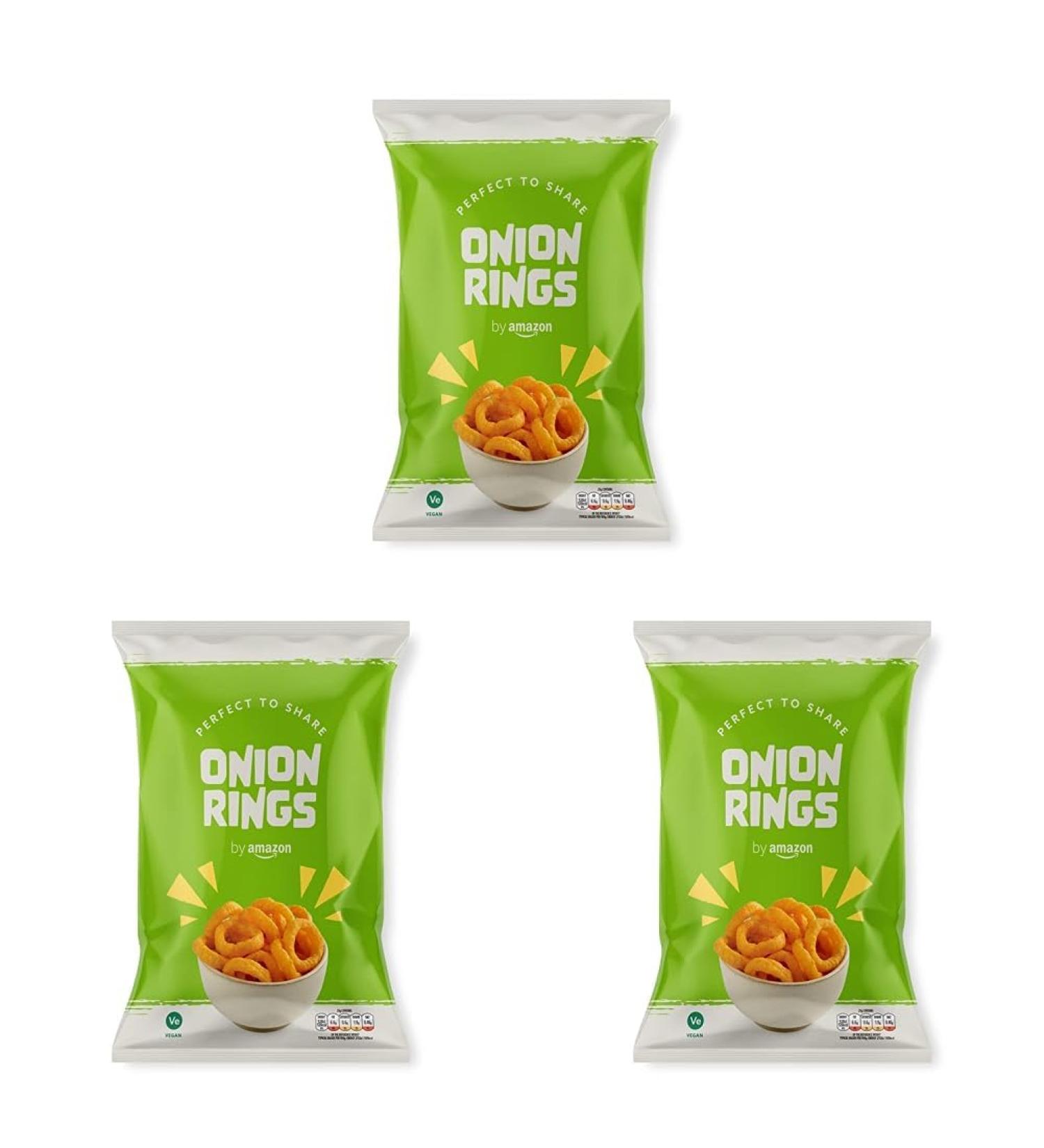 by Amazon Onion Rings Snacks 150g (Pack of 3) 150 g (Pack of 3) - Buy Online on GoSupps.com