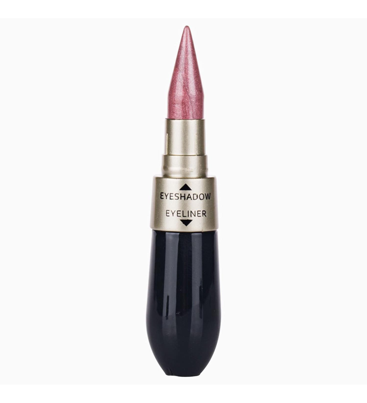 Double-End Liquid Eyeshadow Eyeliner 2 in 1 Multifunctional Easy To Wear Makeup Gift for Beginner Thin Eyeliner (D One Size) 9 ml (Pack of 1) D - Buy Online on GoSupps.com