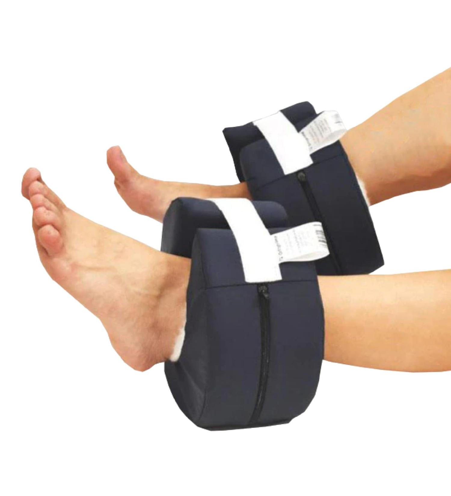 Ortoprime 2 Round Antidecubitus Heel Cushion | Waterproof Ergonomic Padding for Elbows & Feet | Adjustable Orthopedic Pressure Relief - Buy Online on GoSupps.com