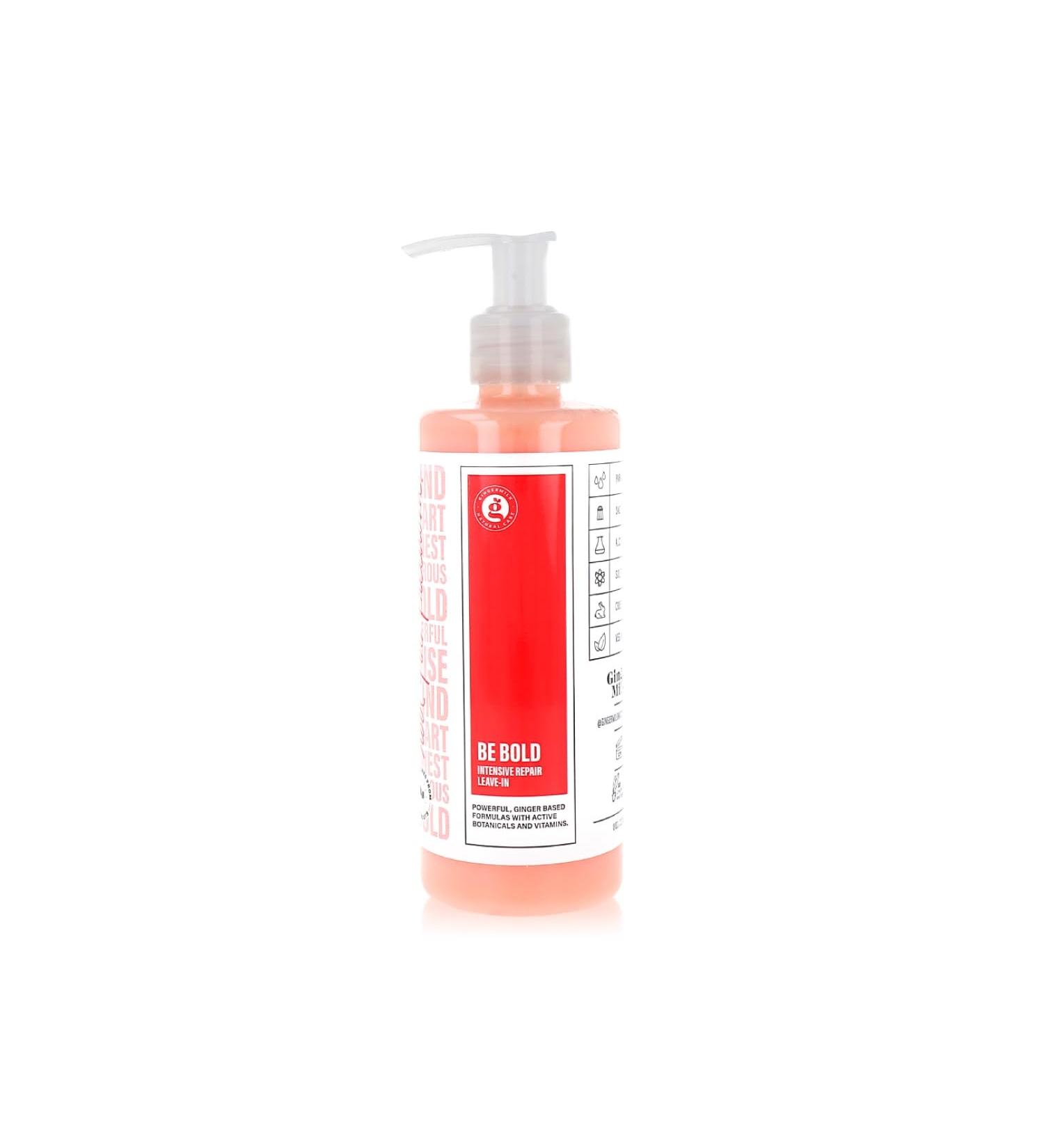 Ginger Milk Intensive Repair Leave-In for Dry & Damaged Hair | Color & Chemical Damage, Hot Tool Protection | 8oz - BE BOLD - Buy Online on GoSupps.com