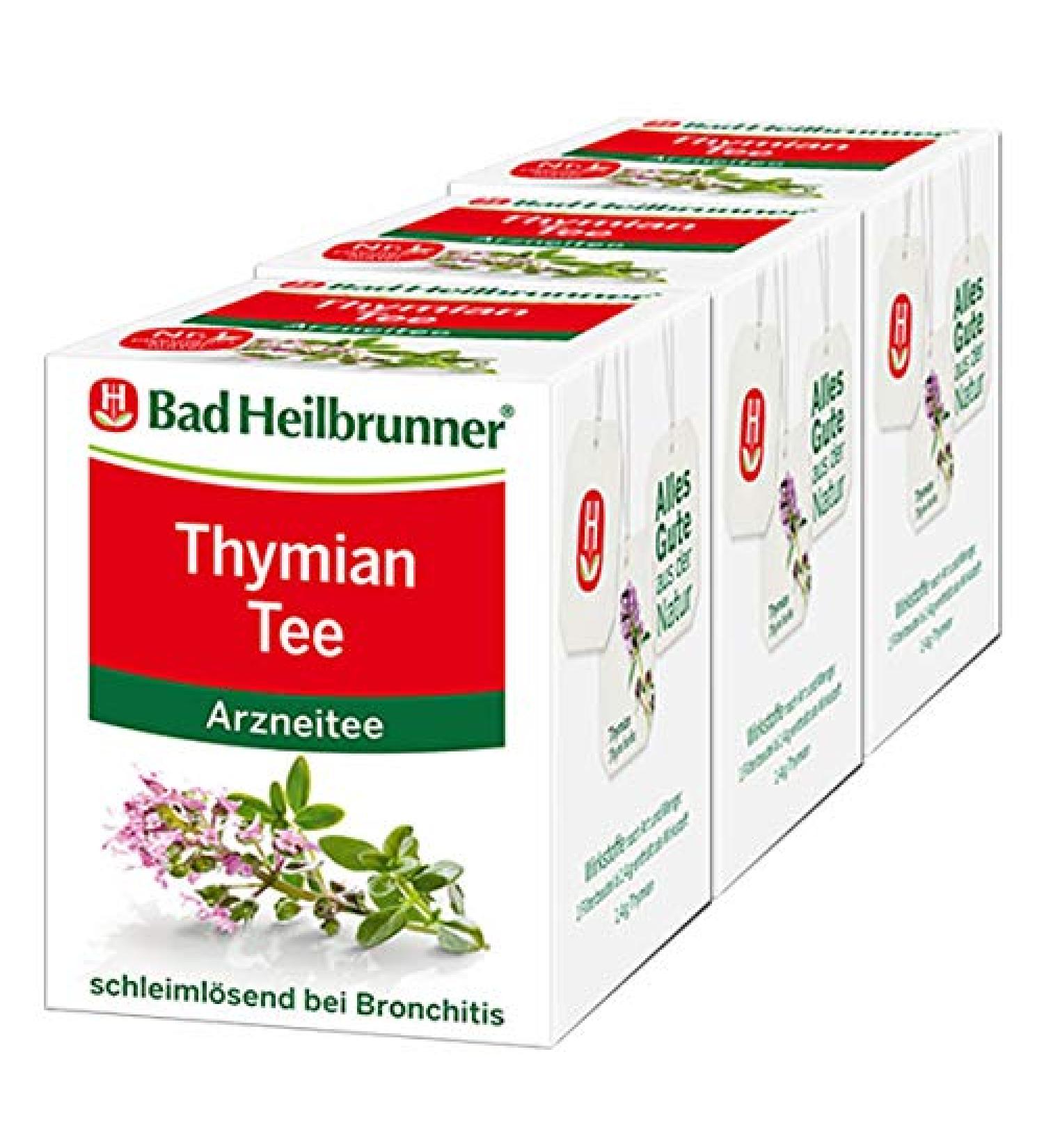 Bad Heilbrunner Thyme tea pack of 3 - Buy Online on GoSupps.com