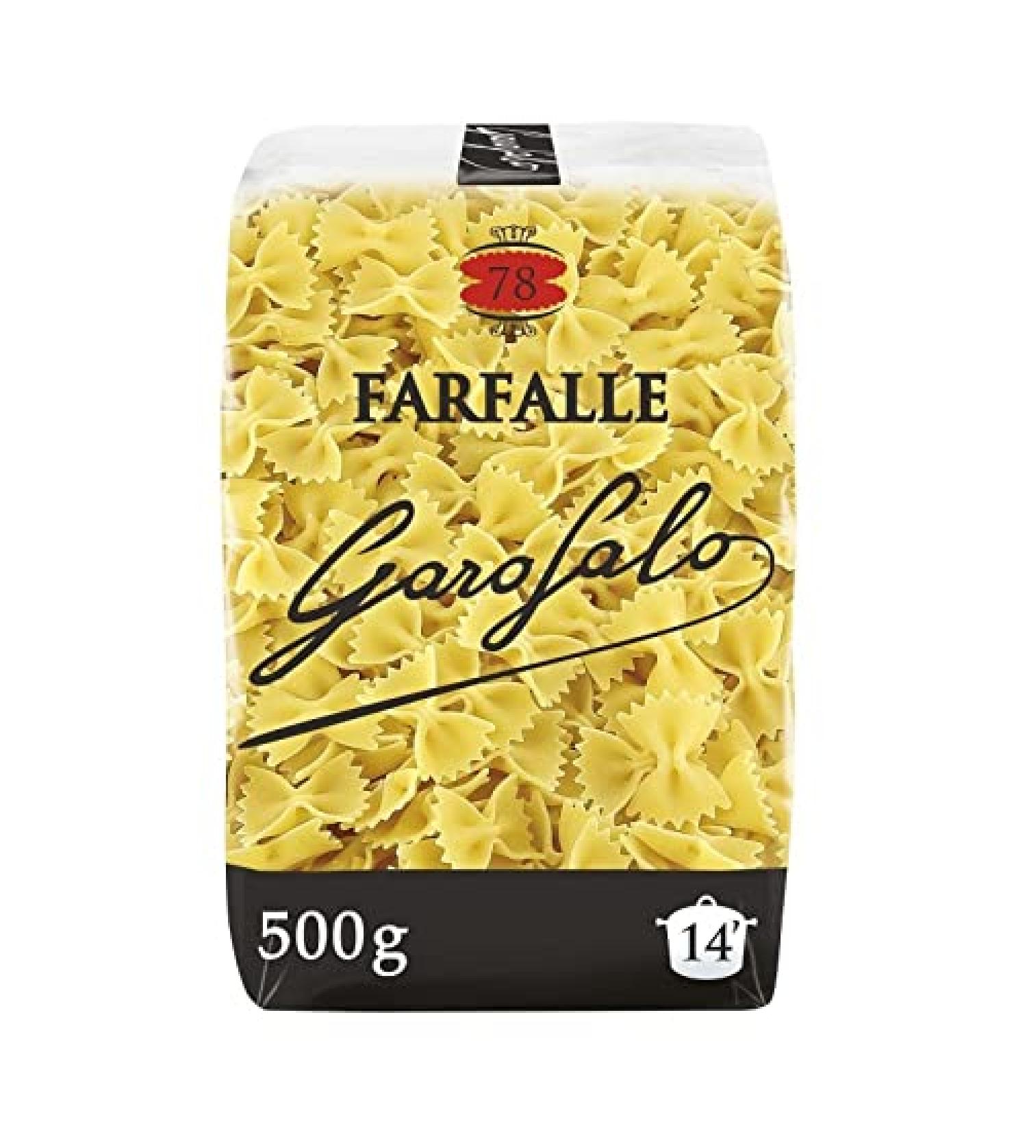 GAROFALO PASTA FARFALLE PACK OF 500G - GAROFALO - PACK OF 4 - Special Offer - Buy Online on GoSupps.com