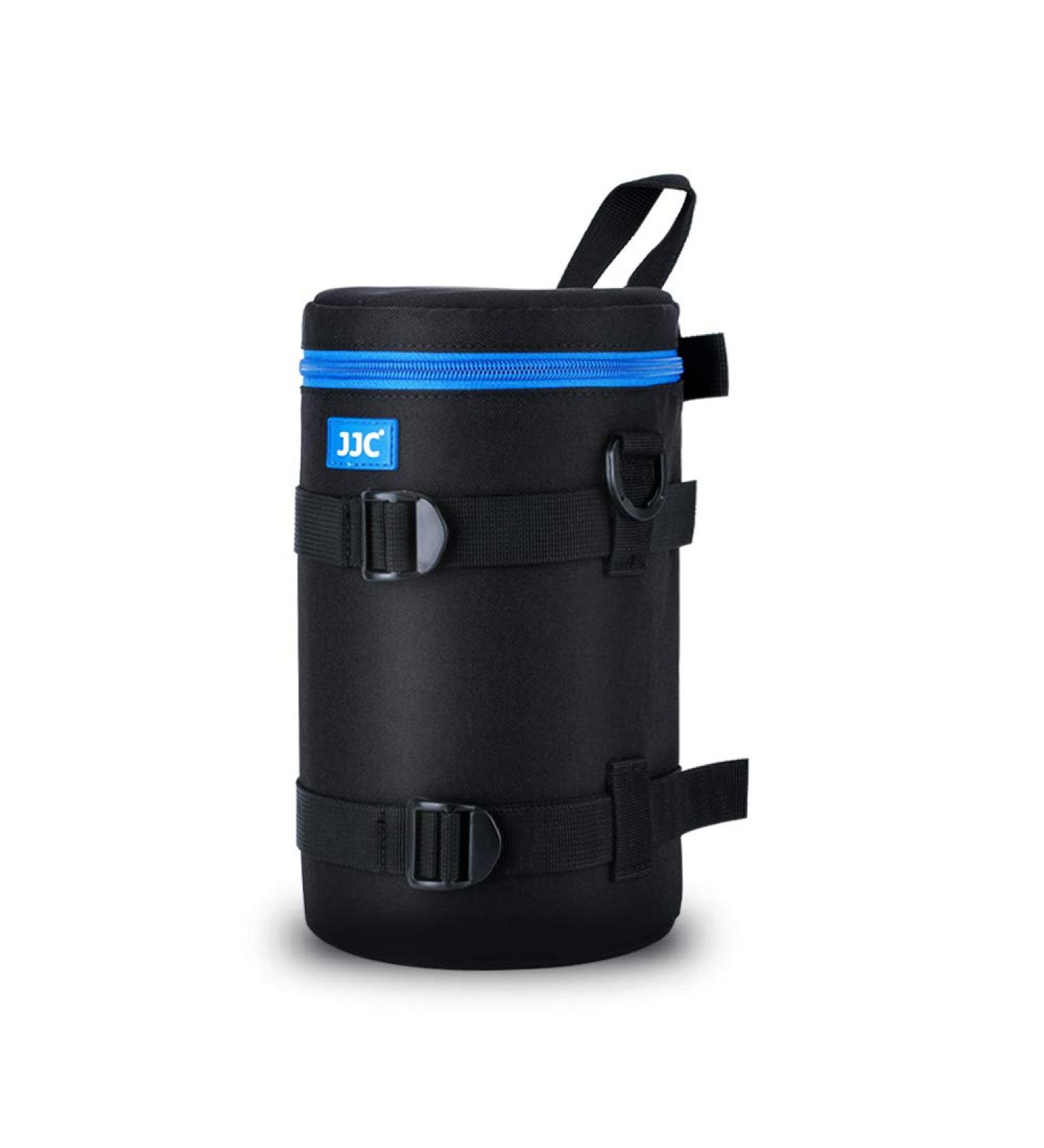 JJC Camera Lens Pouch Case for Canon RF 600mm EF 70-200mm Nikon Nikkor AF-S 70-200mm - Zipper Polyester Protective Bag - 4.3x8.9 Interior Size - Buy Online on GoSupps.com