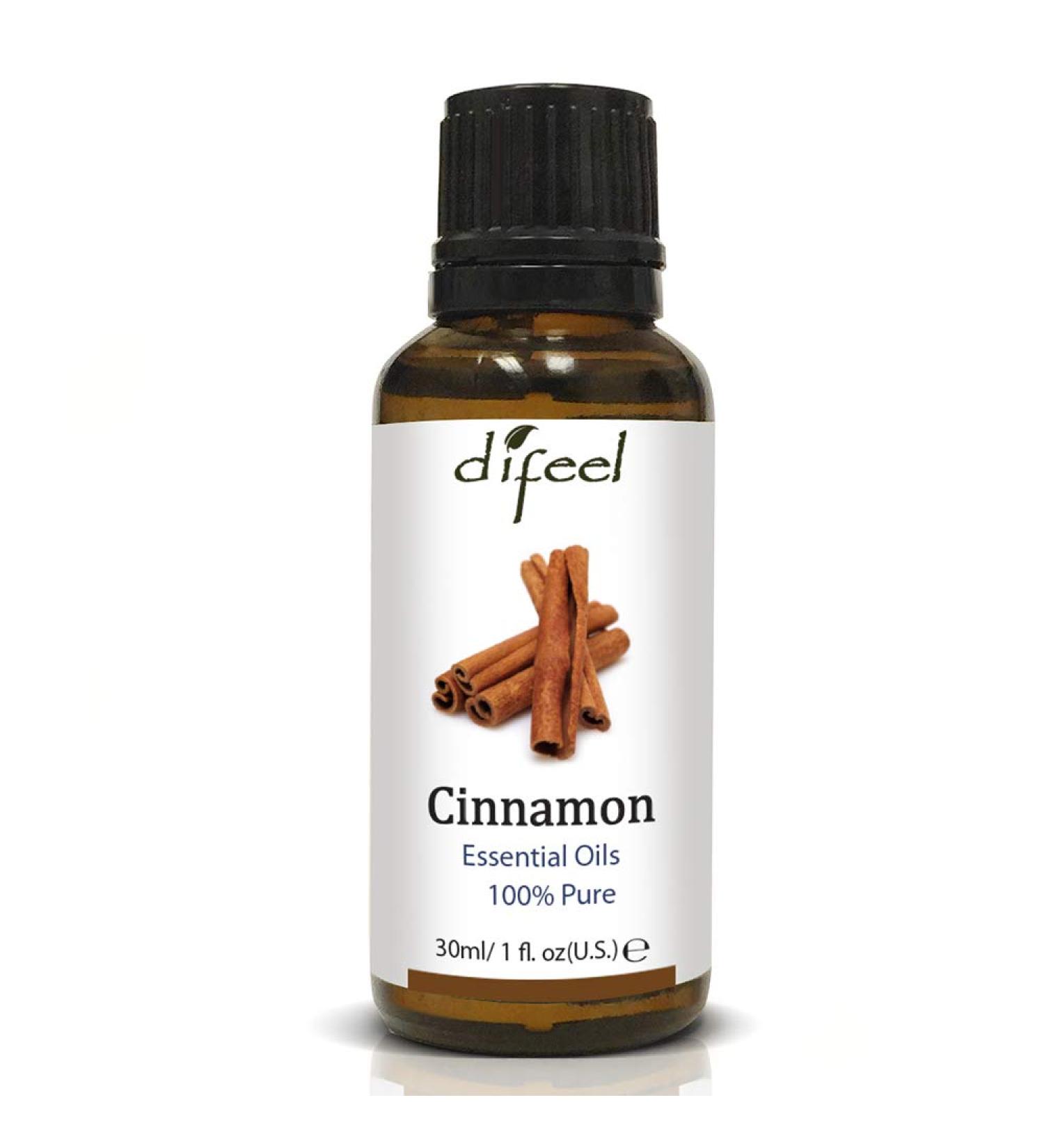 Buy Difeel 100% Pure Cinnamon Essential Oil - 1 oz | Premium Quality International Shipping - Buy Online on GoSupps.com