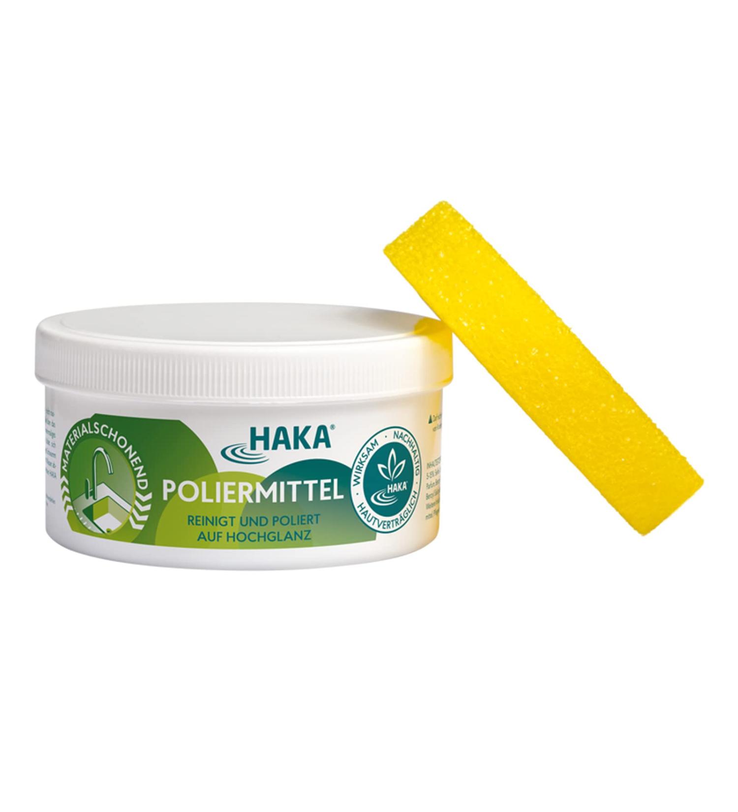 HAKA Polishing Agent 300g | Removes Stubborn Dirt from Plastic Jewelry & Metals | Long-Lasting High Gloss Finish - Buy Online on GoSupps.com