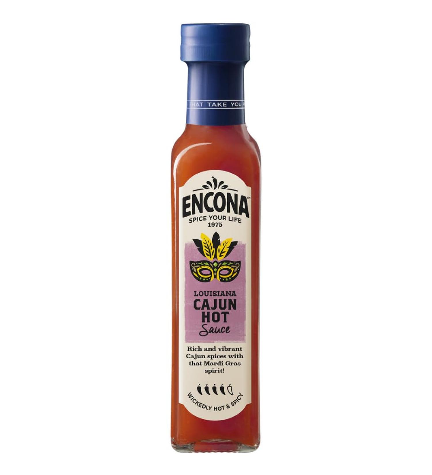 ENCONA - Cajun Hot Sauce - Multipack (6 X 142 ML) - Buy Online on GoSupps.com