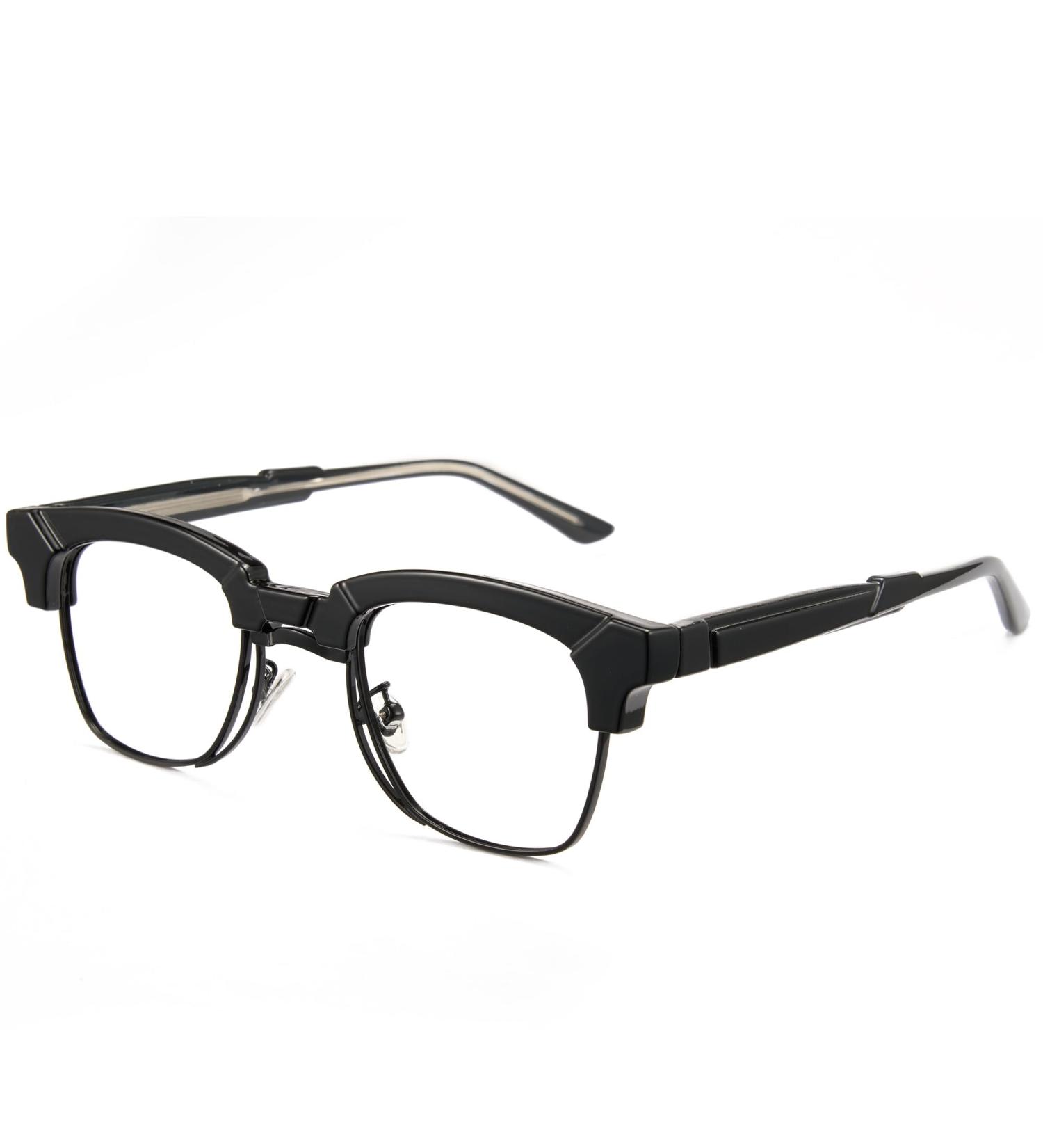 Cyxus Blue Light Filter Glasses for Men & Women - Fashionable Computer & Gaming Safety Glasses 8557 Black - International Shipping Available - Buy Online on GoSupps.com
