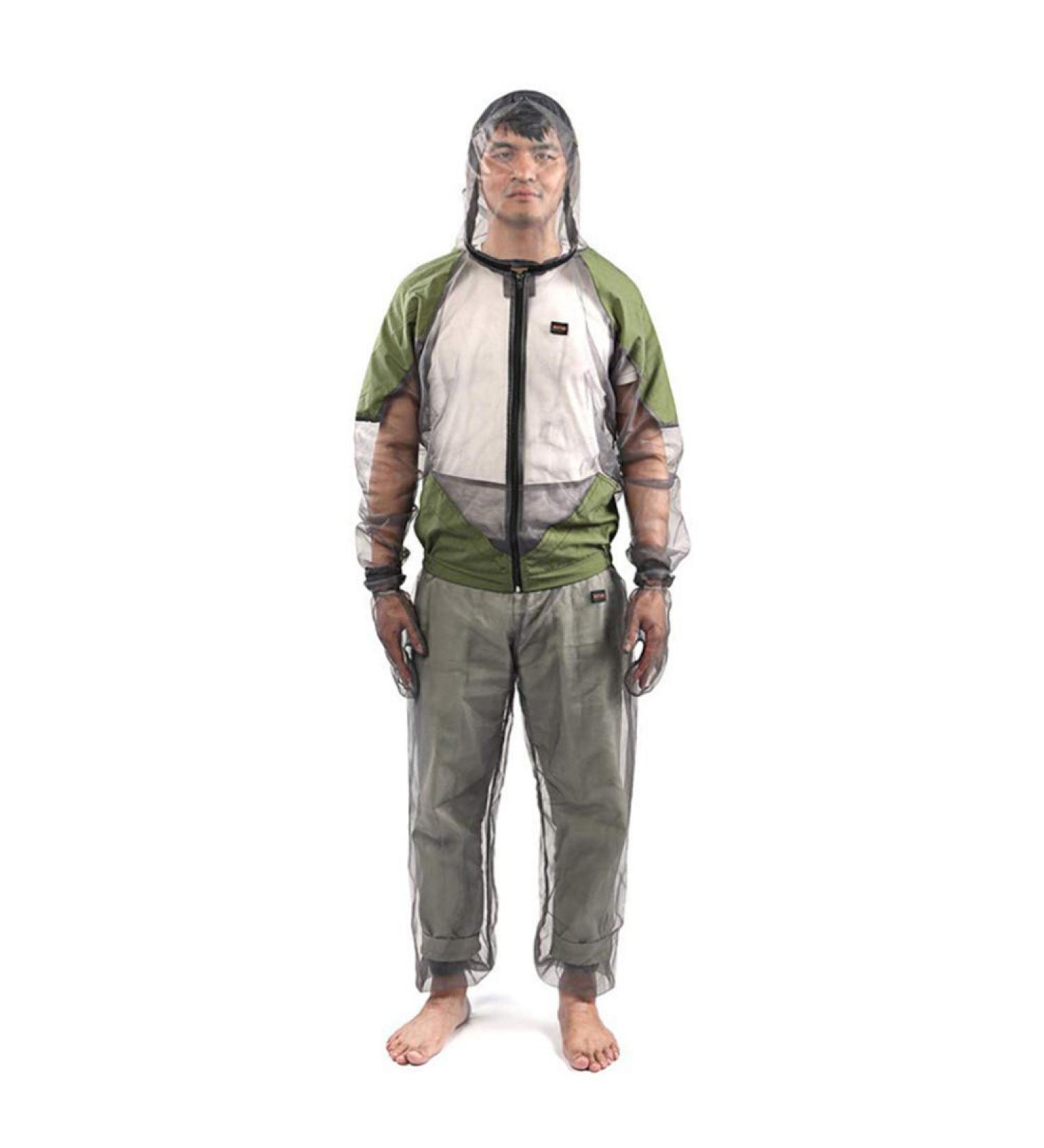 BESPORTBLE Professional Outdoor Mosquito Suit XL - Breathable Mesh Jacket with Hood and Pants for Bug Protection - 70.0cm - Buy Online on GoSupps.com
