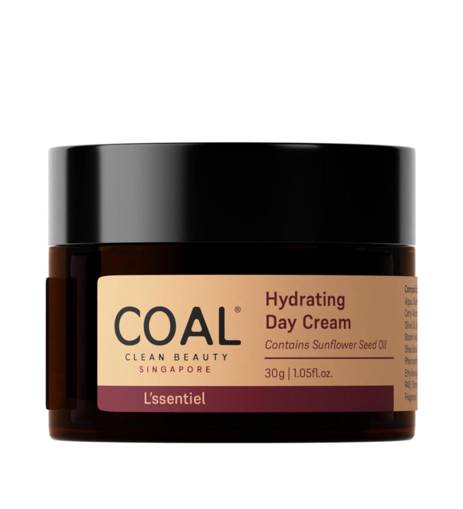 Hydrating Day Cream for All Skin Types - Sunflower Seed Oil Niacinamide & Cocoa Butter | Moisturizes & Improves Skin Elasticity | 30g - Buy Online on GoSupps.com