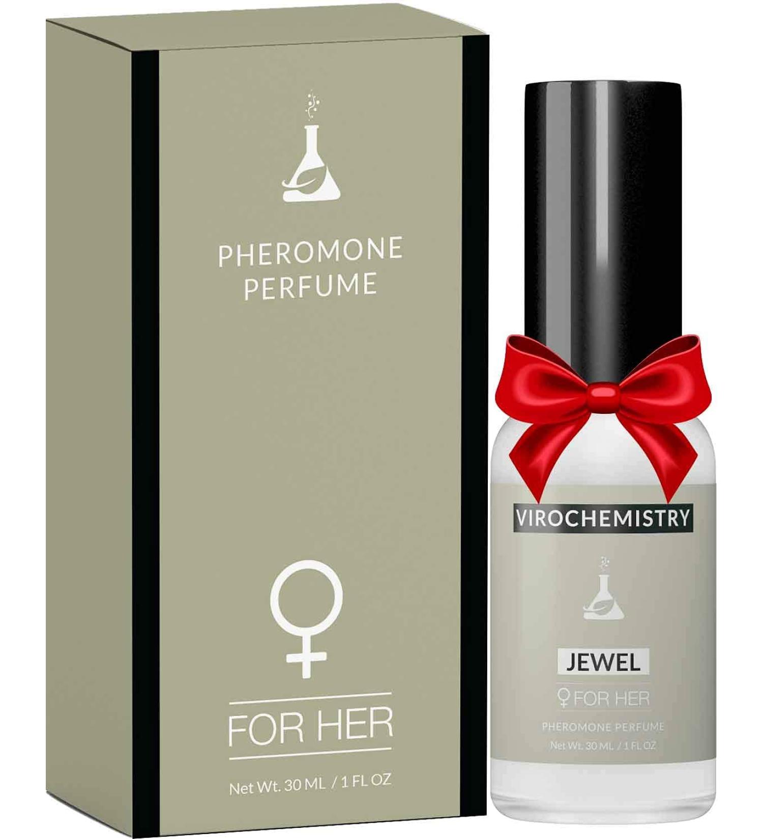 Pheromones to Attract Men for Women (Jewel) - Elegant Ultra Strength Organic Fragrance Body Perfume (1 Fl. Oz)(Human Grade Pheromones to Attract Men) - Buy Online on GoSupps.com