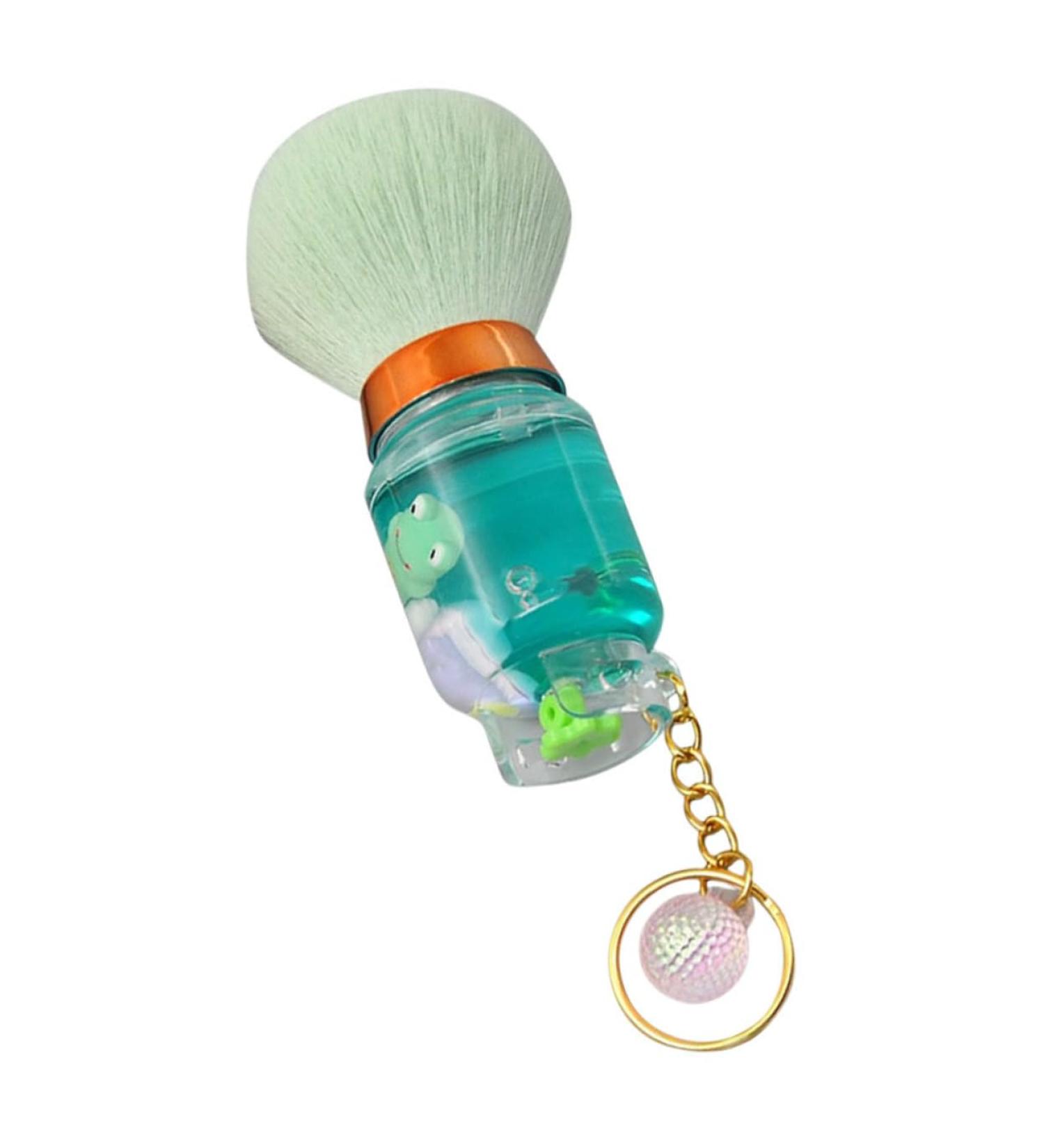 Beavorty Nail Dust Brush Highlighter Brush Hand Powder Brush Face Powder Brush Makeup Powder Brush Powder Brush for Loose Powder Loose Powder Brush Liquid Quicksand Miss Powdery Plastic 9.00X3.50X3.50CM Green - Buy Online on GoSupps.com