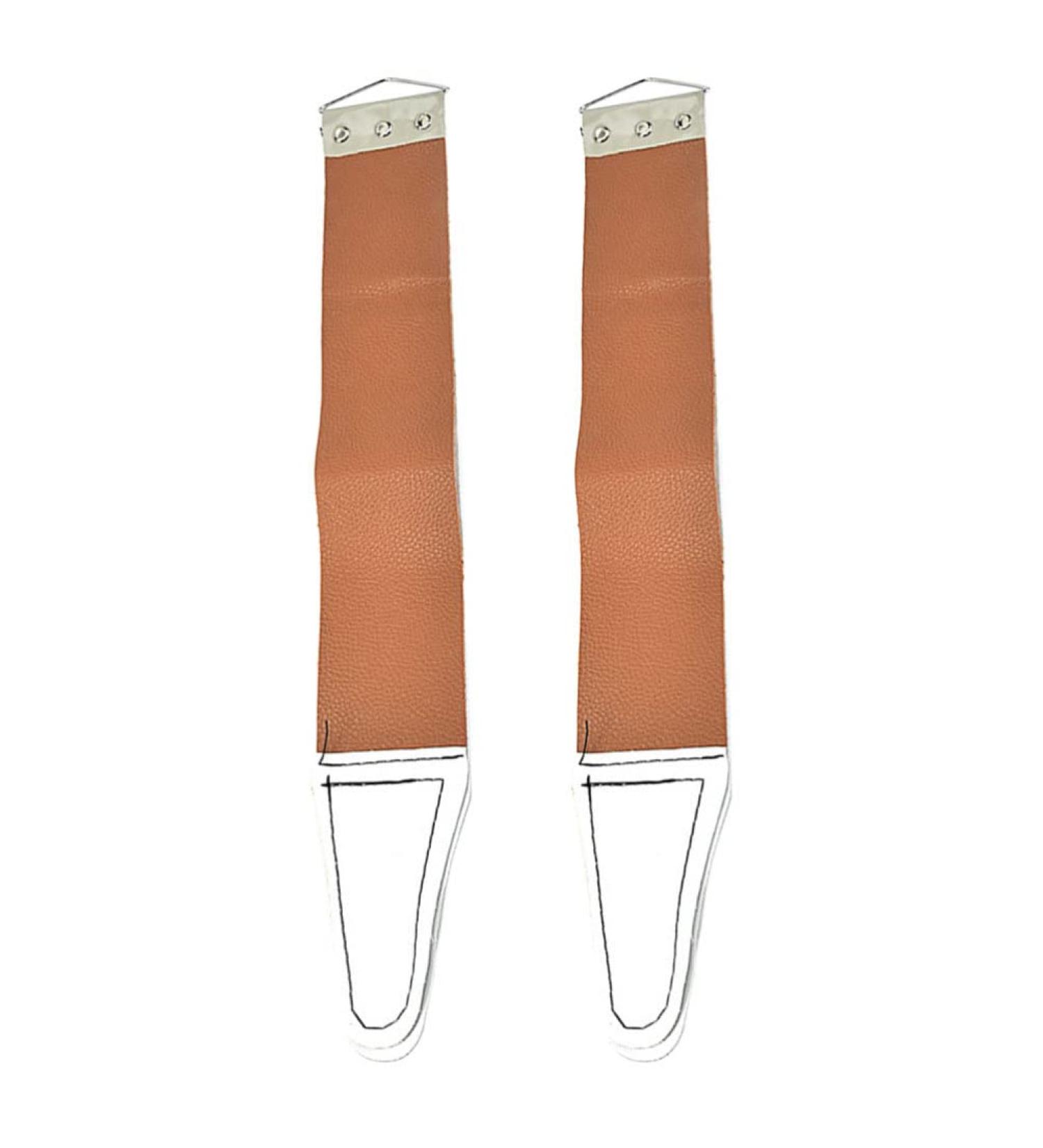 Lurrose 2-Pack Leather Hairdressing Straps | Sharp Razor Blade & Double-Sided Synthetic Leather | Antique-Inspired Shaving Foam Accessories | International Shipping Available - Buy Online on GoSupps.com