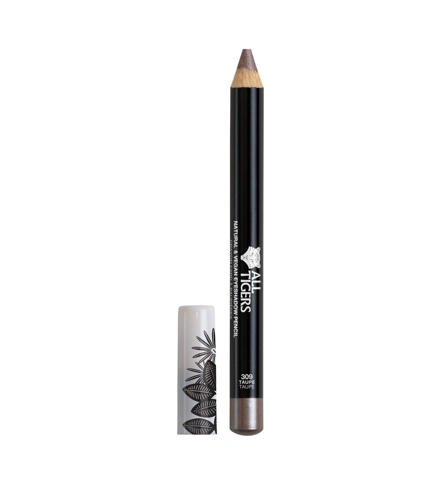  ALL TIGERS ALL TIGERS - Vegan eyeshadows - Highly pigmented - Natural ingredients - Taupe shade "Let your eyes talk" 309 - 3-in-1 eye pencil - Long-lasting hold - Cruelty-free - Buy Online on GoSupps.com