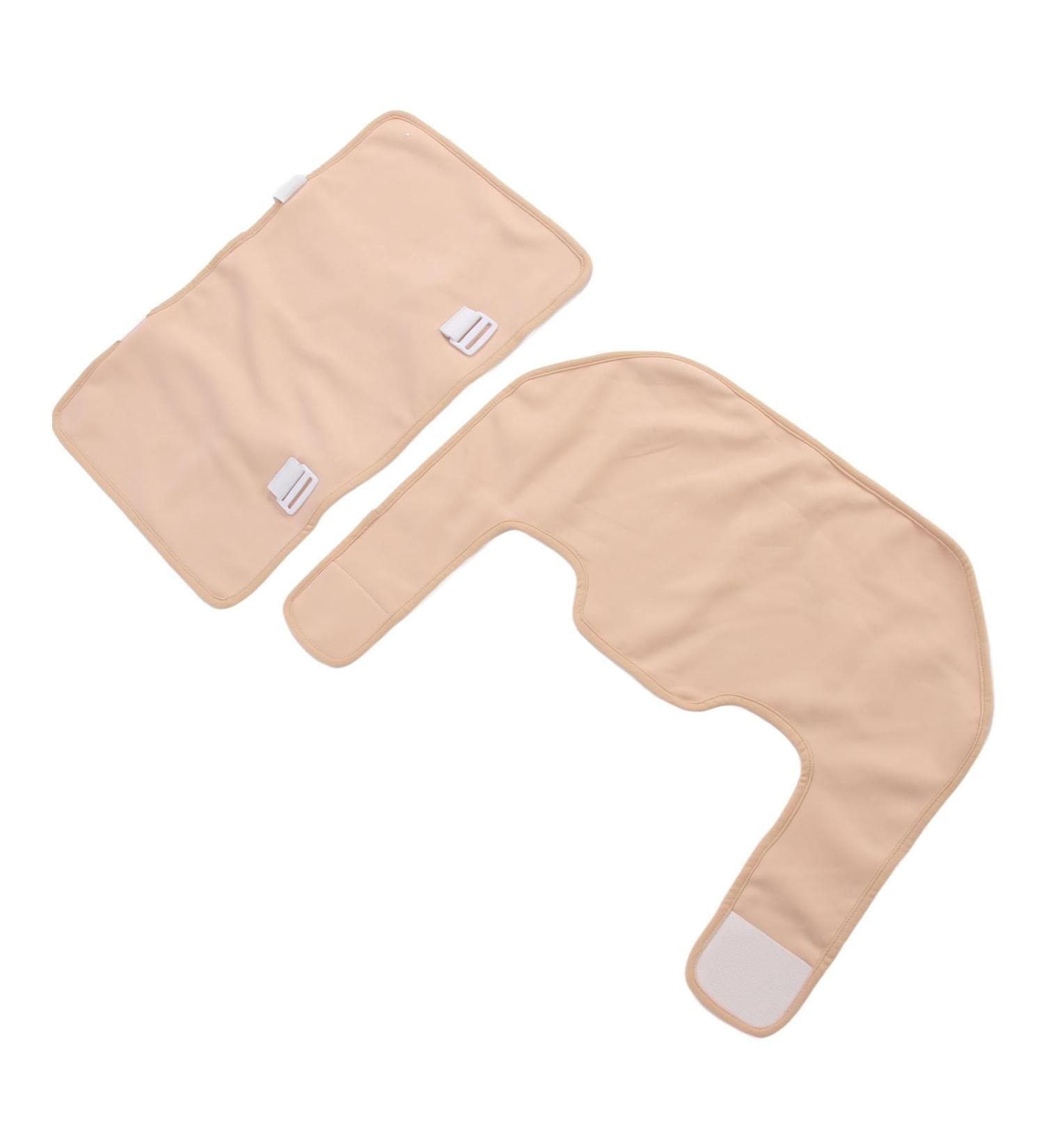 Buy Banapoy Castor Oil Packing Set - 2 Adjustable & Reusable Rubber Bands for Detox | Washable Castor Oil Wrap for Shoulder Back & Waist - Buy Online on GoSupps.com