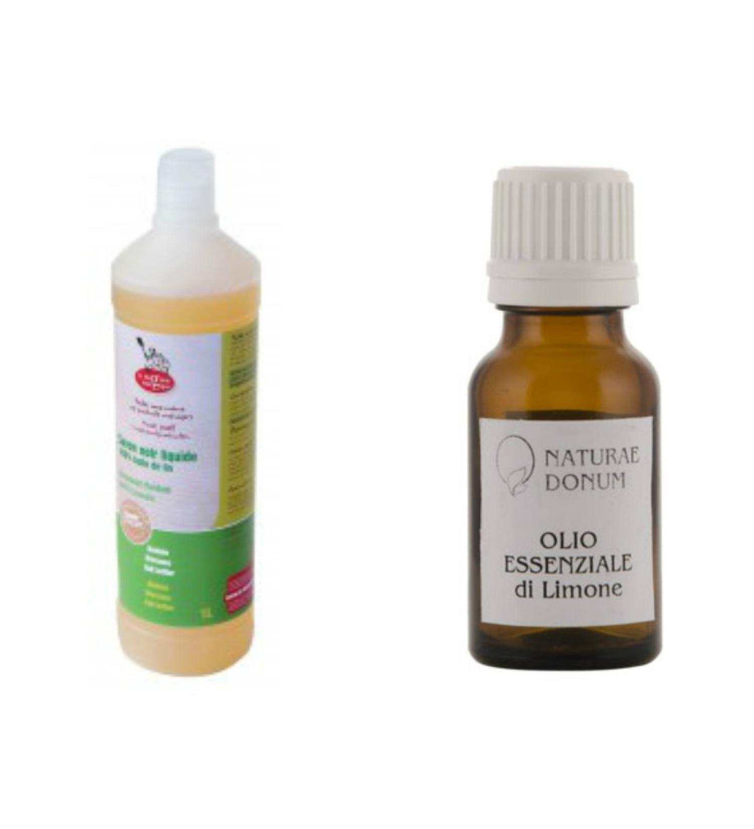  la droguerie black soap with organic linseed oil 1 liter - Buy Online on GoSupps.com