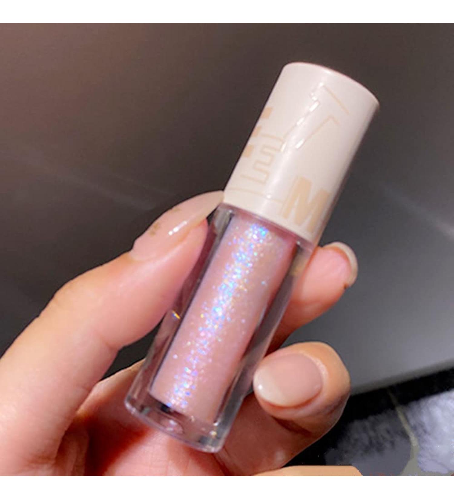 Mysense Glitter Eyeshadow Makeup Glitter Liquid Eyeshadow Glitter Eyeliner Diamond Sparkle Eye Stick Shimmer and Shine Makeup Glitter Lip Gloss for Women Korean Makeup 01# Light Purple - Buy Online on GoSupps.com