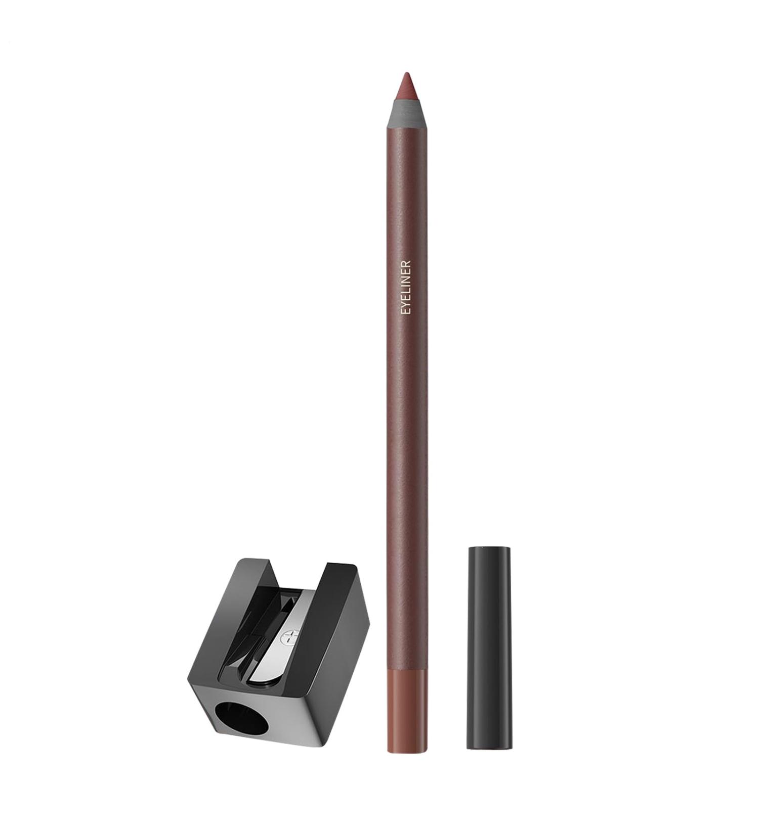 Hugsweet Eyeliner Gel Eye Pencil with Sharpener Smooth Smudge Resistant Long Lasting Makeup Liner for Daily Use 3chocolate - Buy Online on GoSupps.com