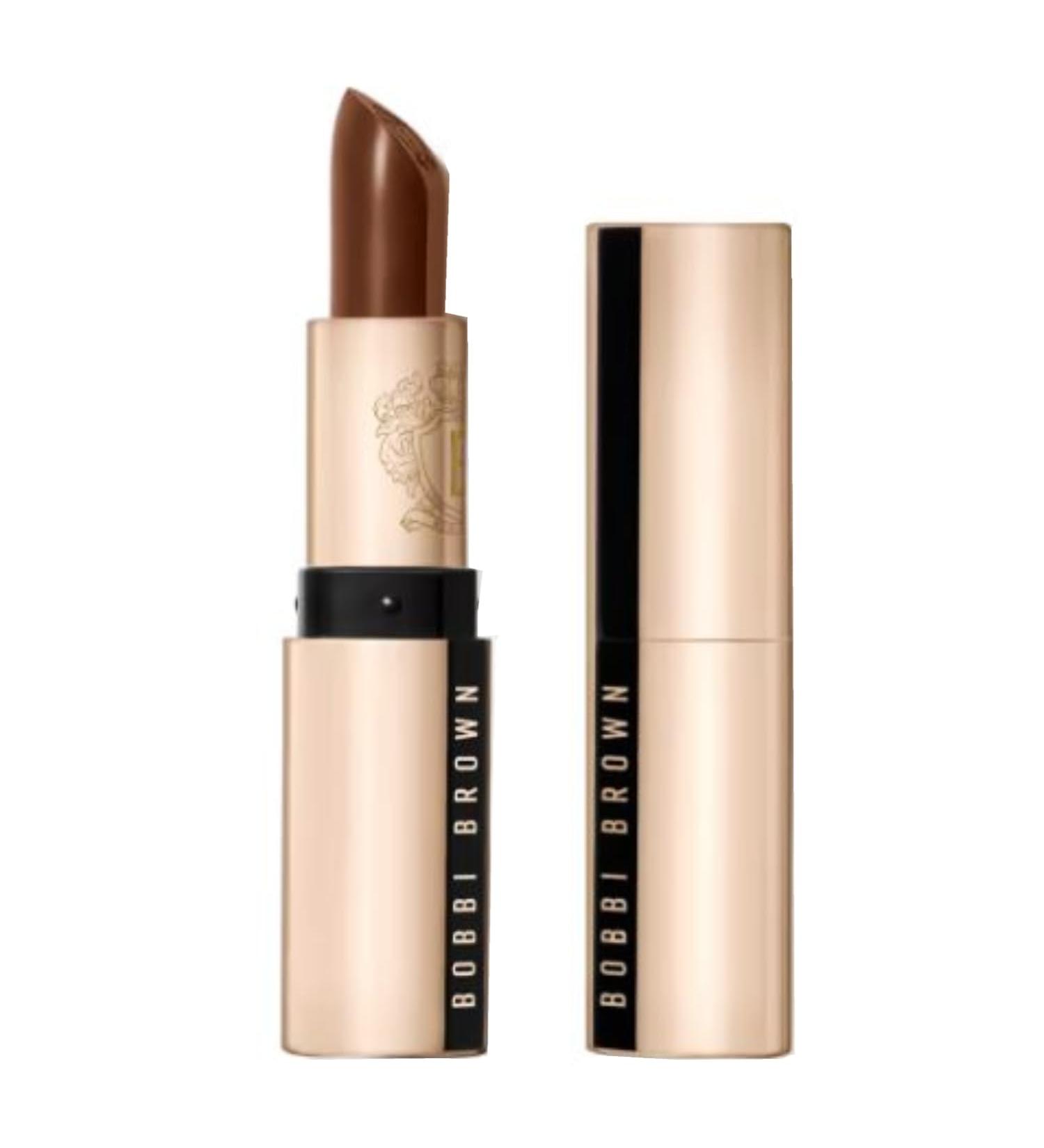 Bobbi Brown Luxe Lipstick - 114 Brownstone (Rich Cocoa) - .12 oz / 3.5 g