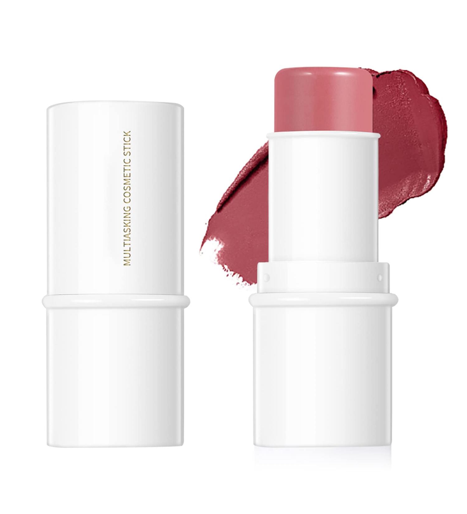 Sparkling Rose Cream Blush Stick - Waterproof, Long Lasting Multi Stick Makeup for Cheeks, Eyes, and Lips - Buy Online on GoSupps.com