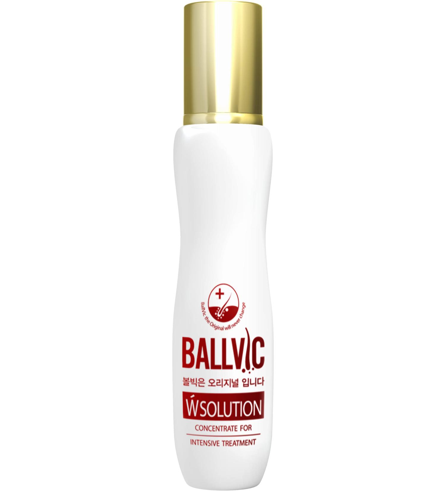 BallVic W Solution Scalp Care Serum with Biotin & Caffeine - Hair Regrowth Treatment for Women - Roll-On Thinning Hair Loss Remedy - 50g - Buy Online on GoSupps.com