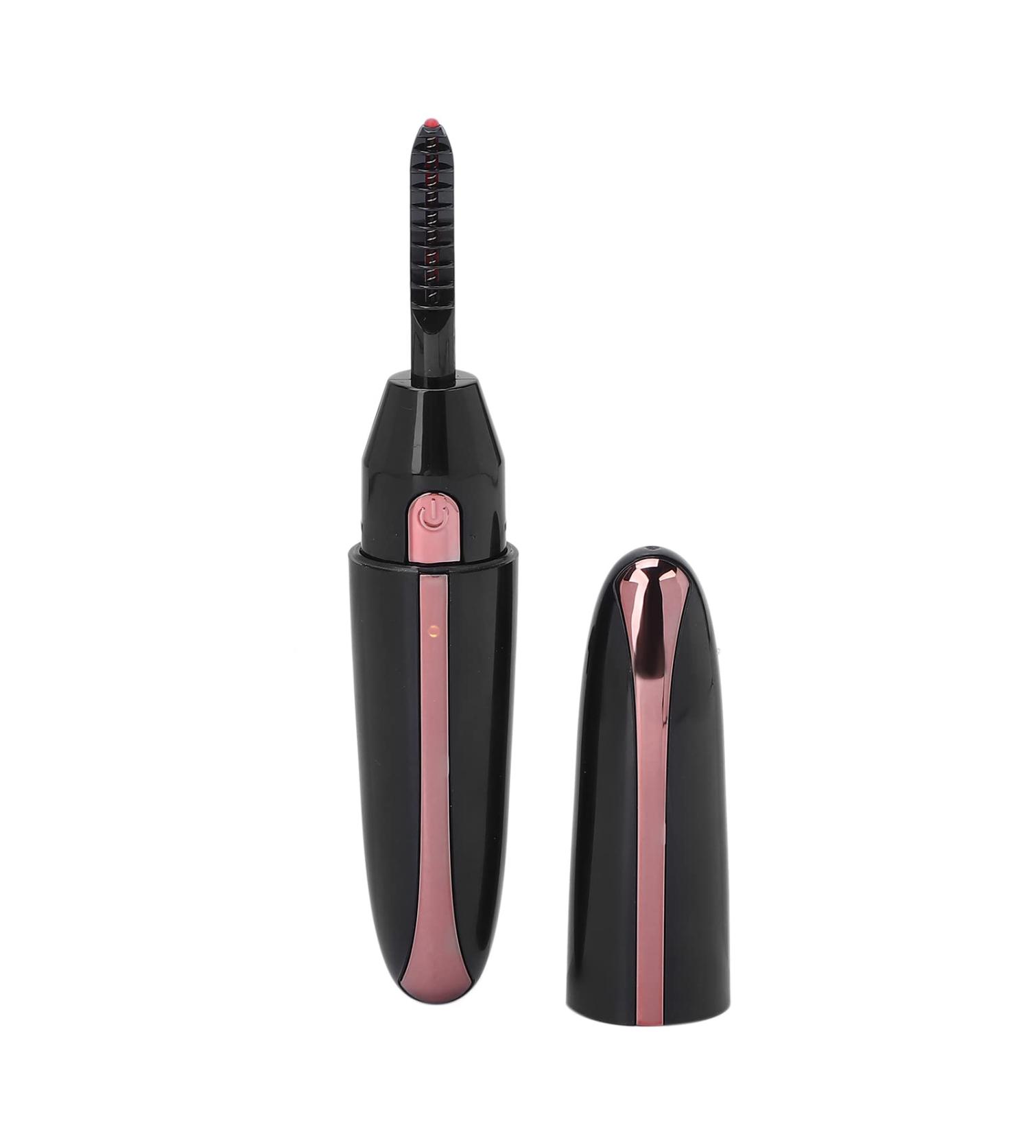 Verdant Touch Long Lasting Eyelashes Curl Tool Electric Heated Eyelash Curler USB Rechargeable Quick Curl Tool for Long Lasting Eyelashes Black - Buy Online on GoSupps.com