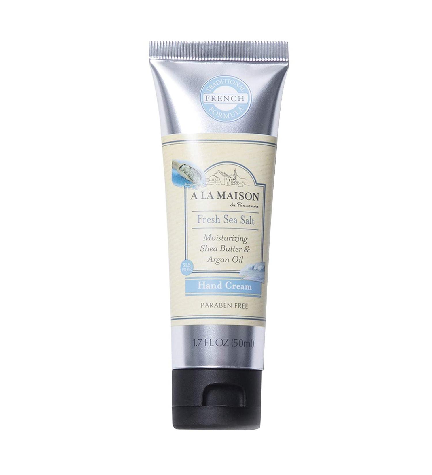 A La Maison De Provence Hand and Body Cream | Natural Moisturizing Lotion with Argan Oil and Shea Butter | Moisturizer for Dry Skin | Paraben and Phthalates Free | Fresh Sea Salt Scent 1.7 Oz (1 Pack) 1.7 Fl Oz (Pack of  - Buy Online on GoSupps.com