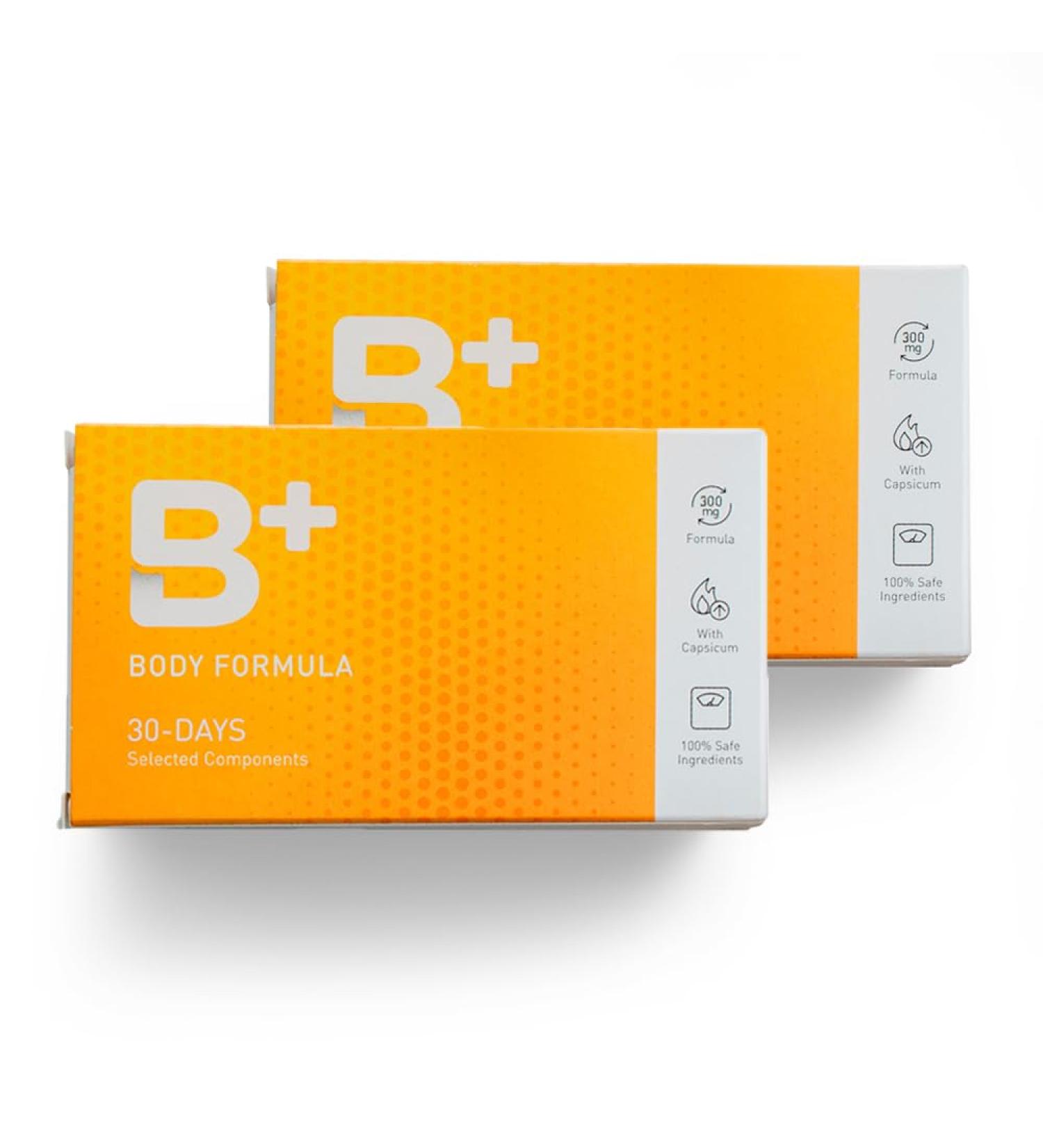 Buy BODY+ Official Formula: L-Carnitine L-Arginine Garcinia Cambogia & Capsicum - 60 Capsules (2 Packs) - International Shipping Available! - Buy Online on GoSupps.com