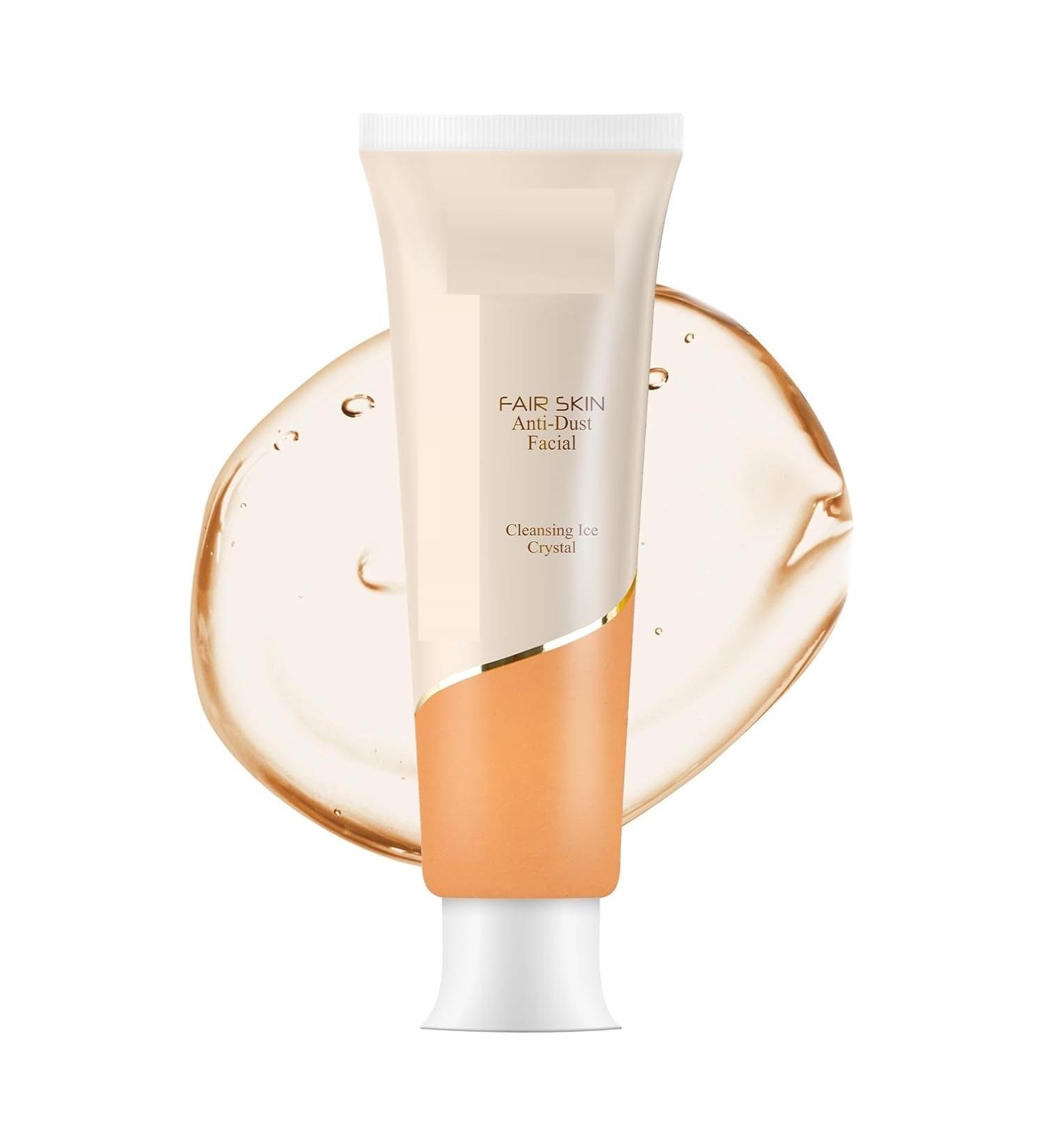 An.ti Du.st F.acial Cle.anser | Instant Dirt Removal Face Wash for Glowing Skin | Face Cleanser for Men and Women with Cleansing Ice Crystal Formula (50 gram) - Buy Online on GoSupps.com